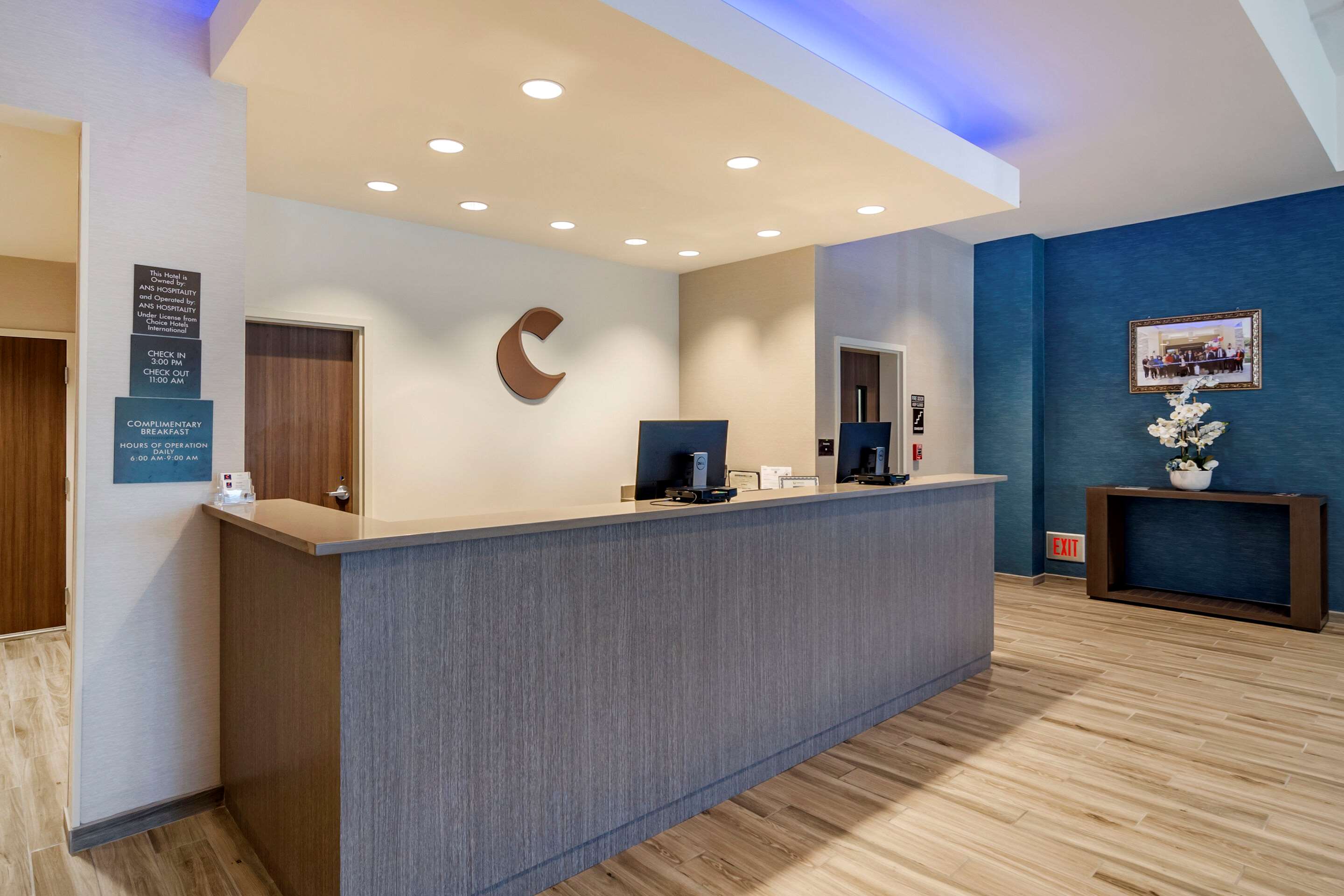 Front desk