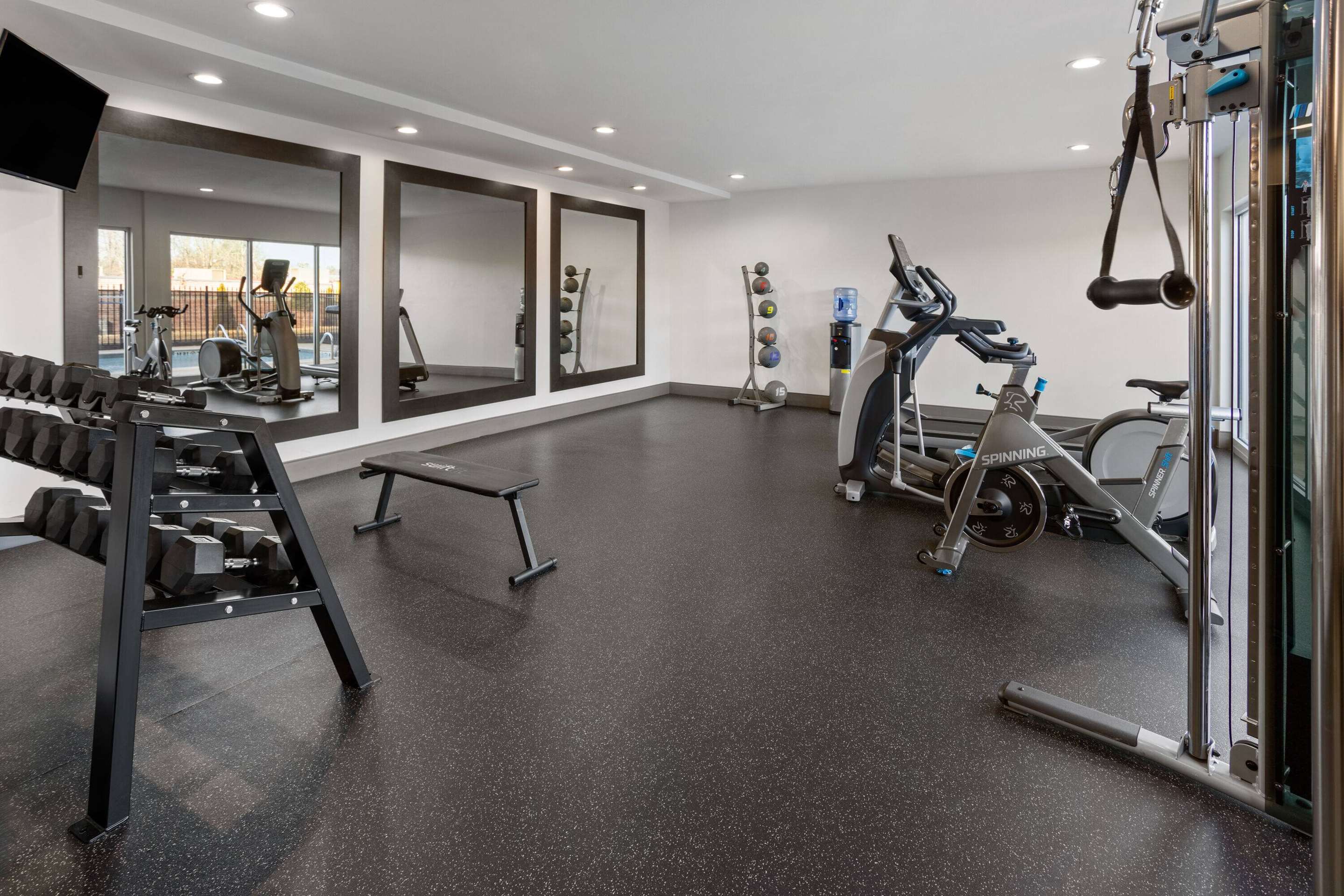 Health club fitness center gym