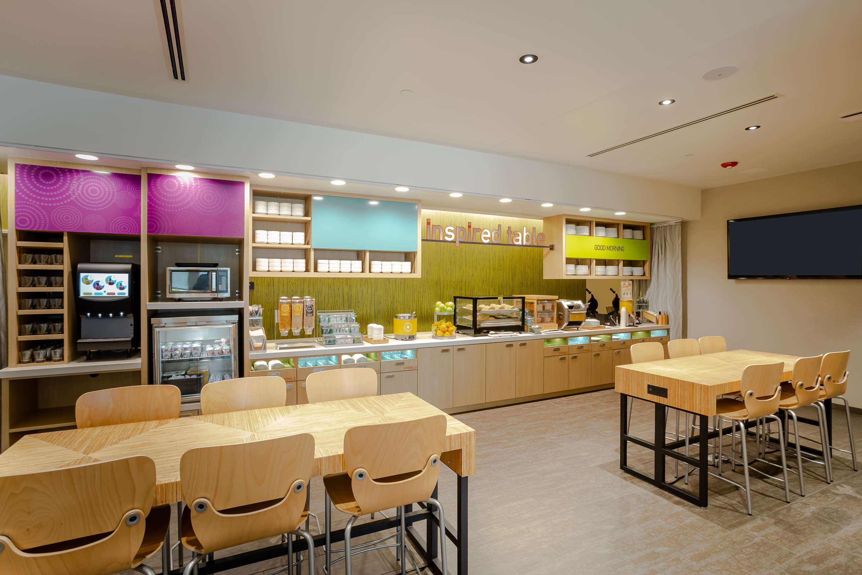 Breakfast Area | Home2 Suites by Hilton Pflugerville