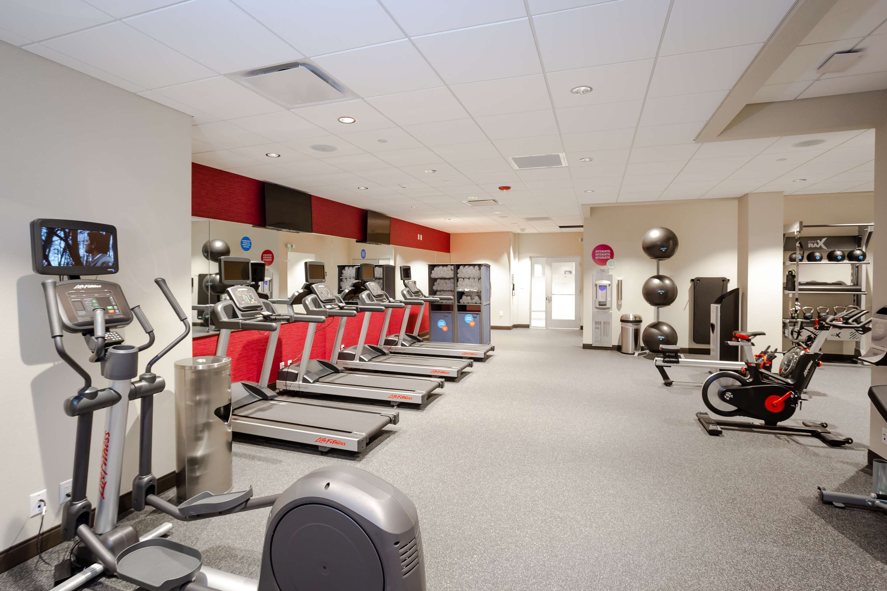Health club fitness center gym