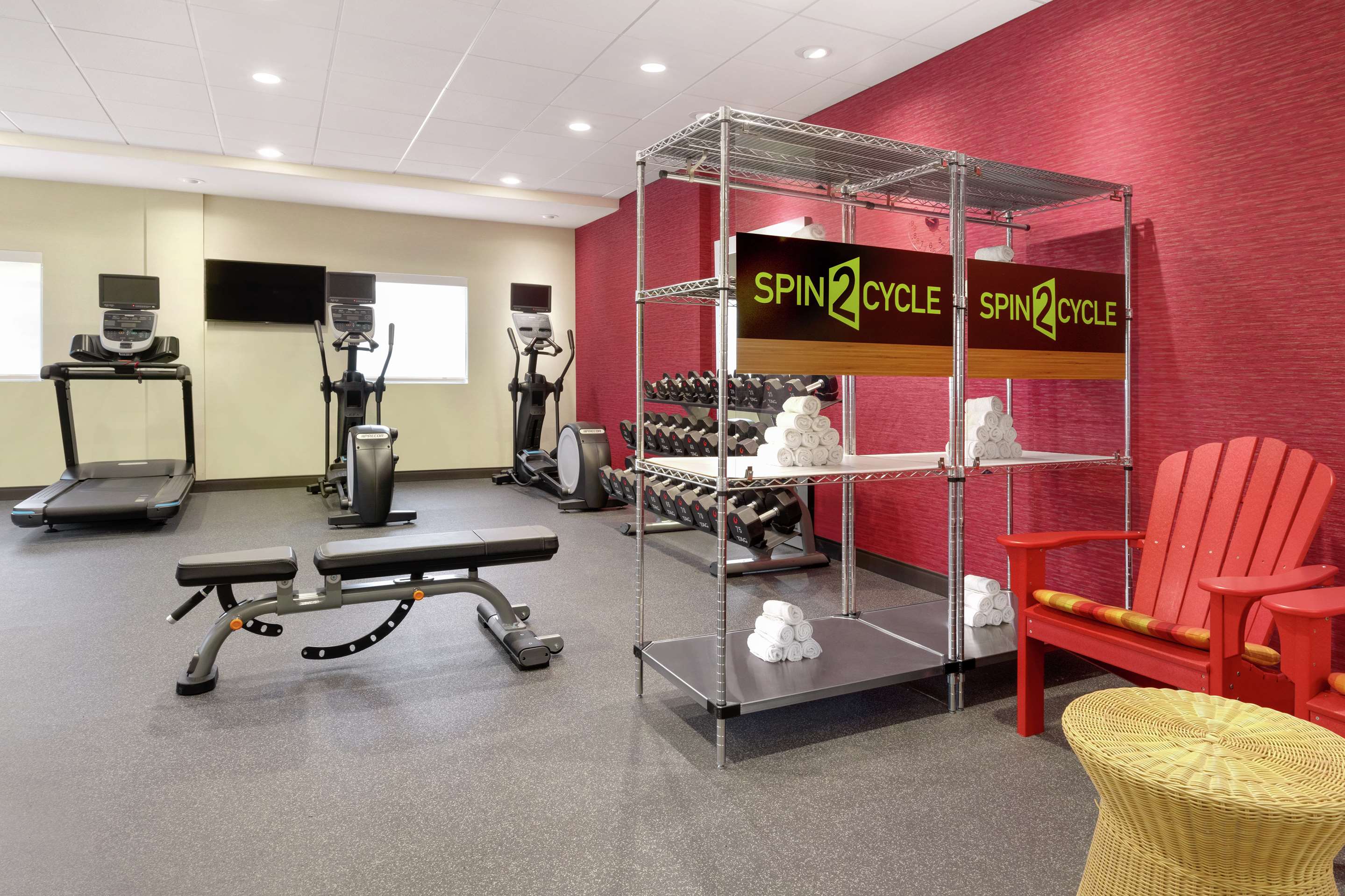 Health club fitness center gym