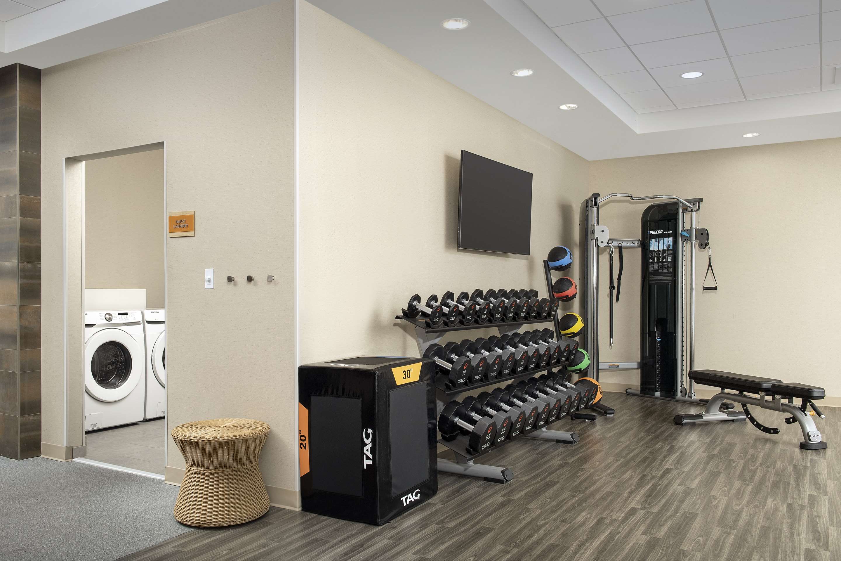 Health club fitness center gym | Home2 Suites by Hilton Fort Myers Airport