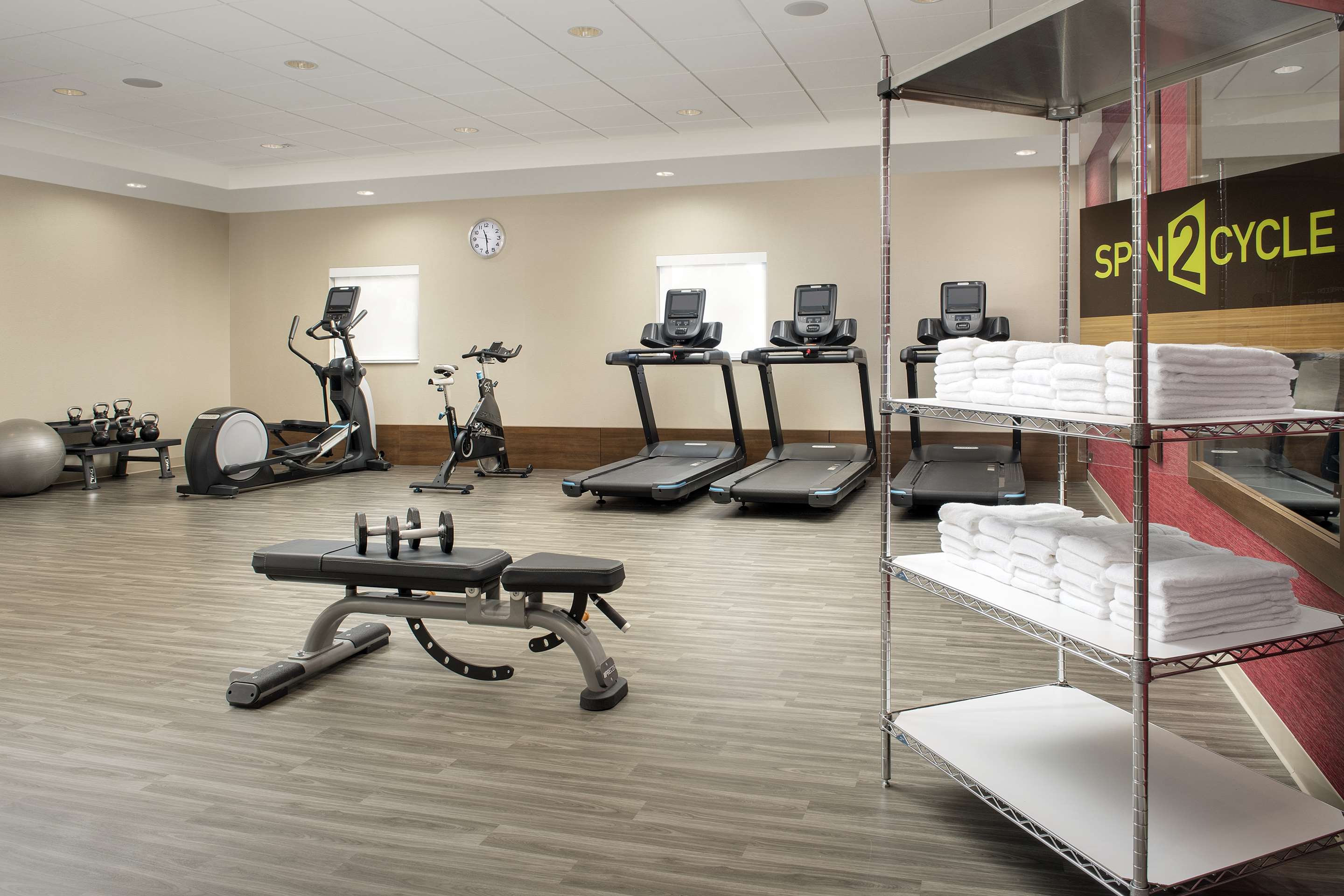 Health club fitness center gym | Home2 Suites by Hilton Fort Myers Airport