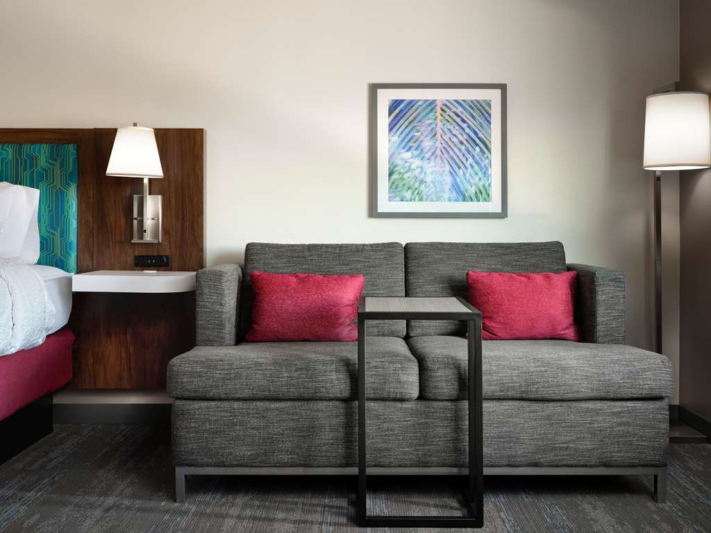 Hampton Inn by Hilton Pinellas Park St Petersburg Room Type - KING RM W SOFA FRIDGE NS