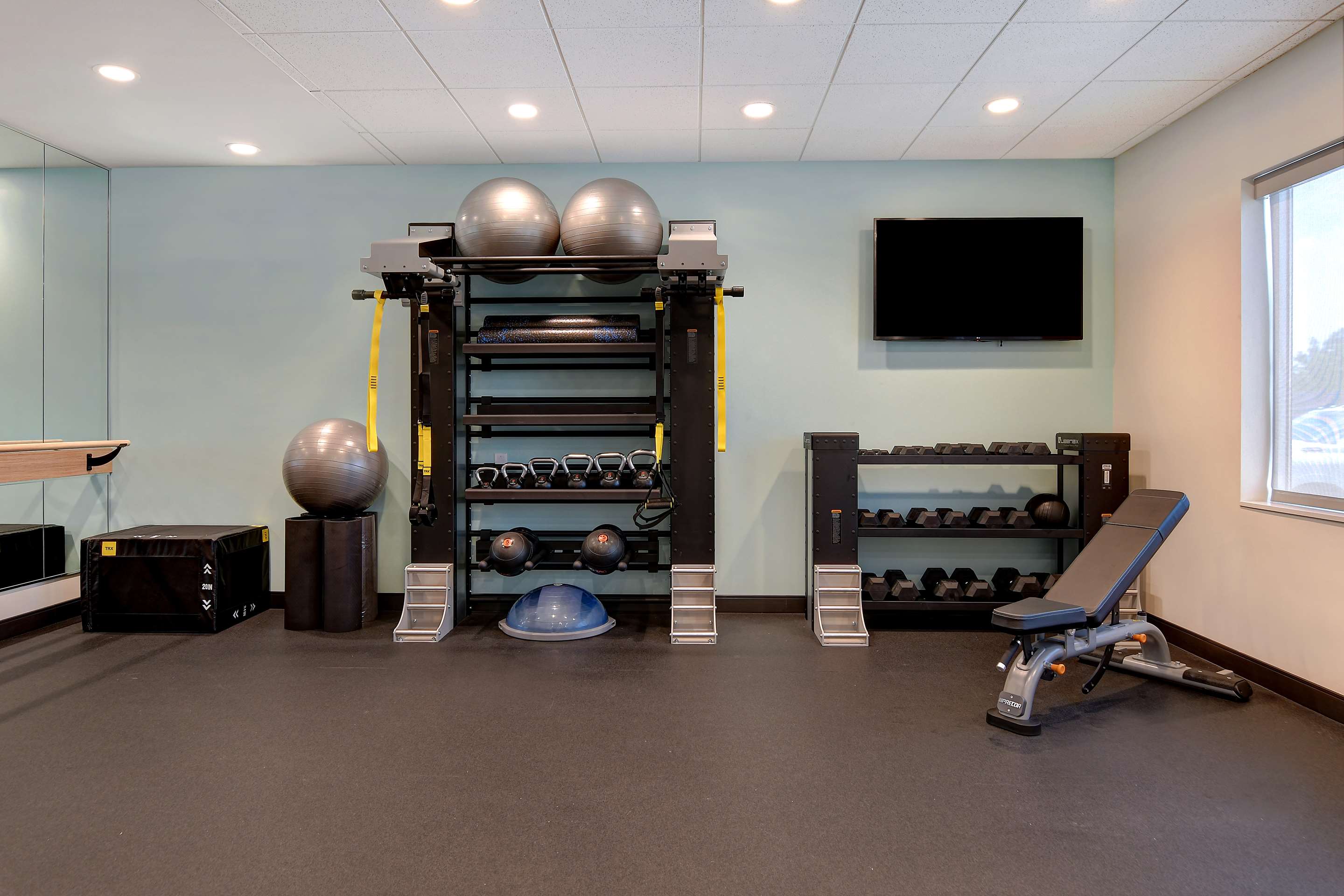 Health club fitness center gym