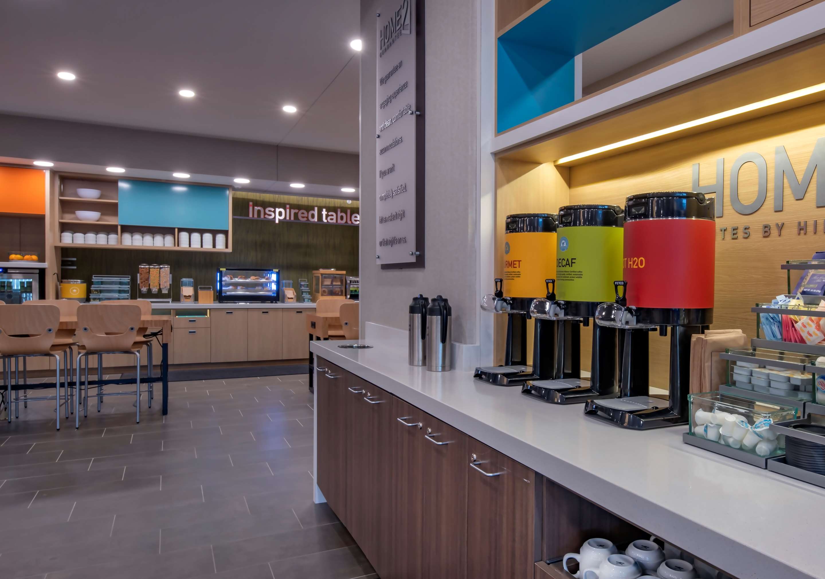 Breakfast Area | Home2 Suites by Hilton Omaha I-80 at 72nd Street, NE