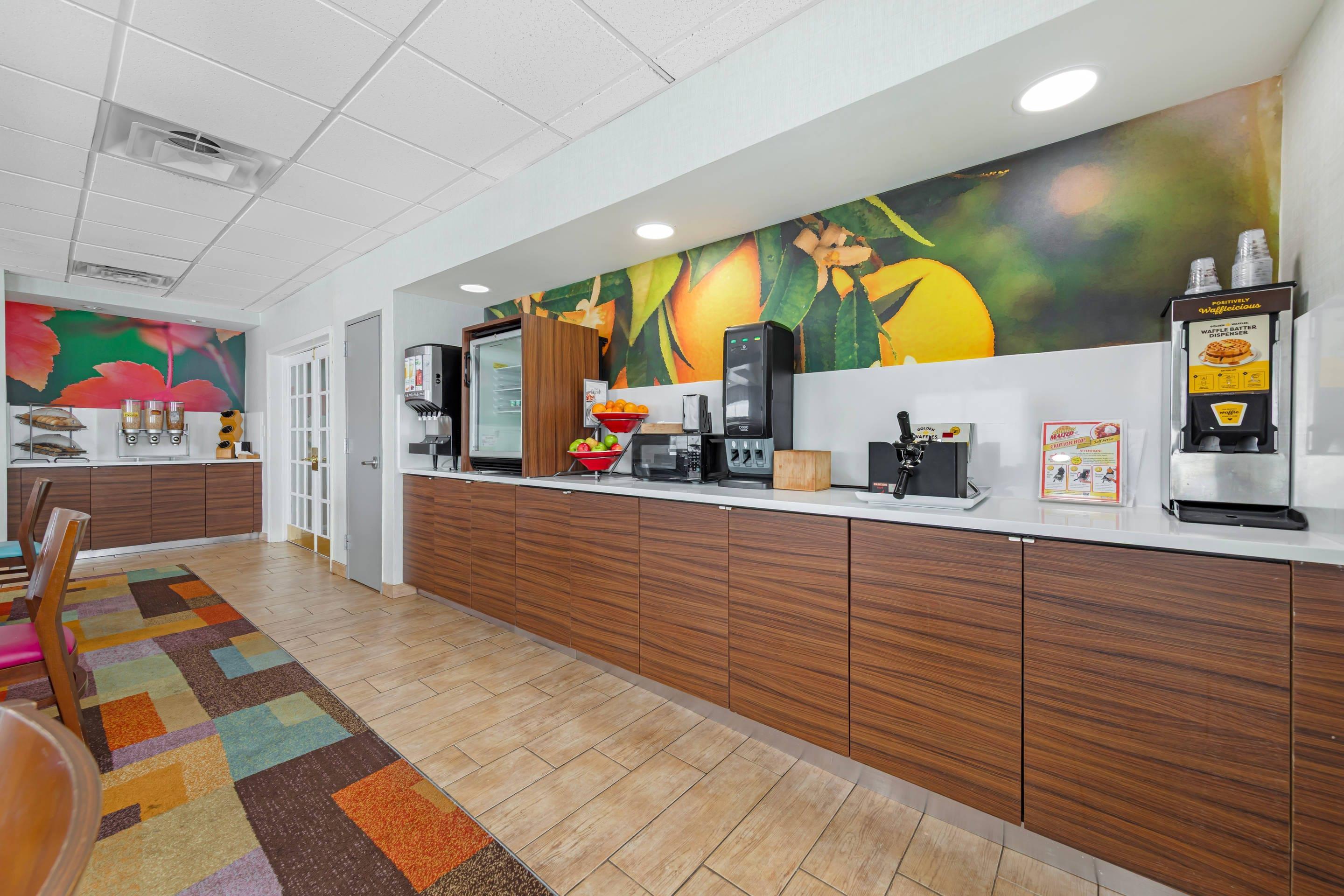 Breakfast area