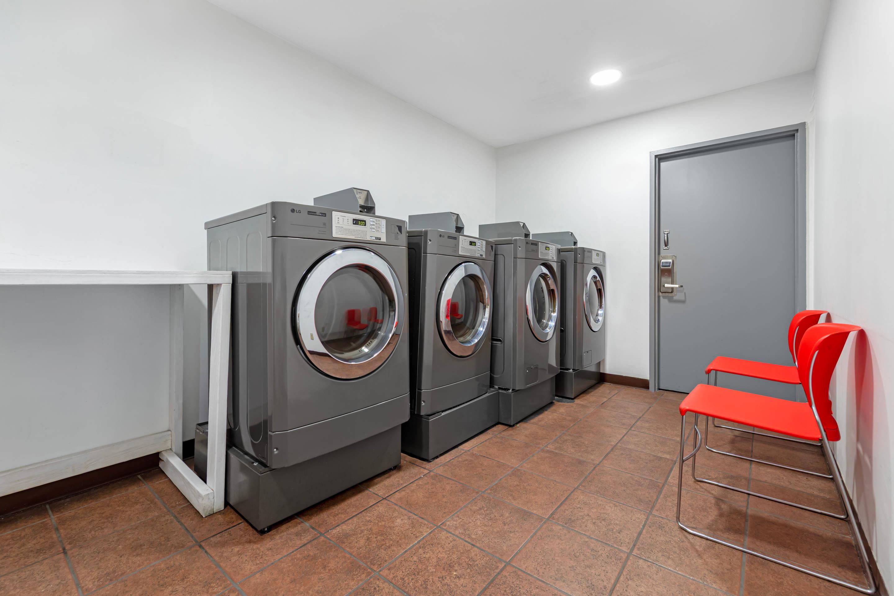 Guest laundry facilities
