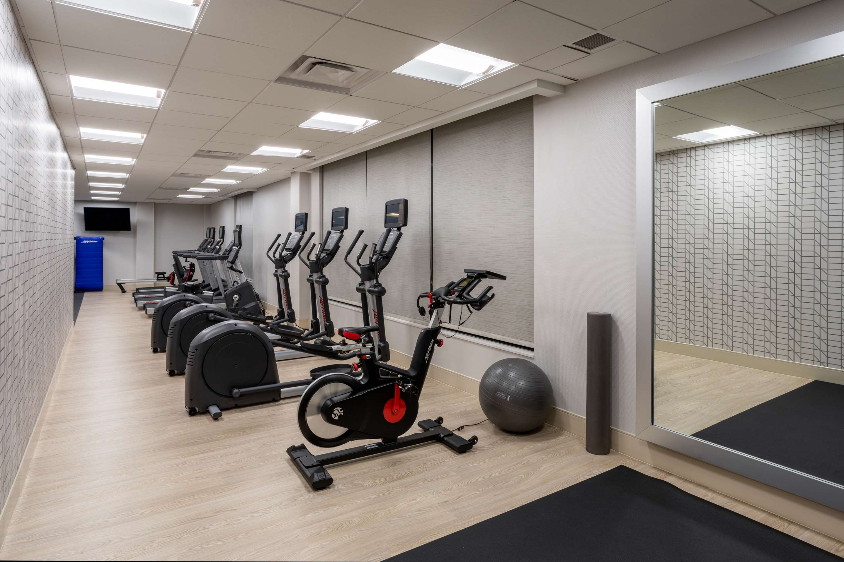 Health club fitness center gym