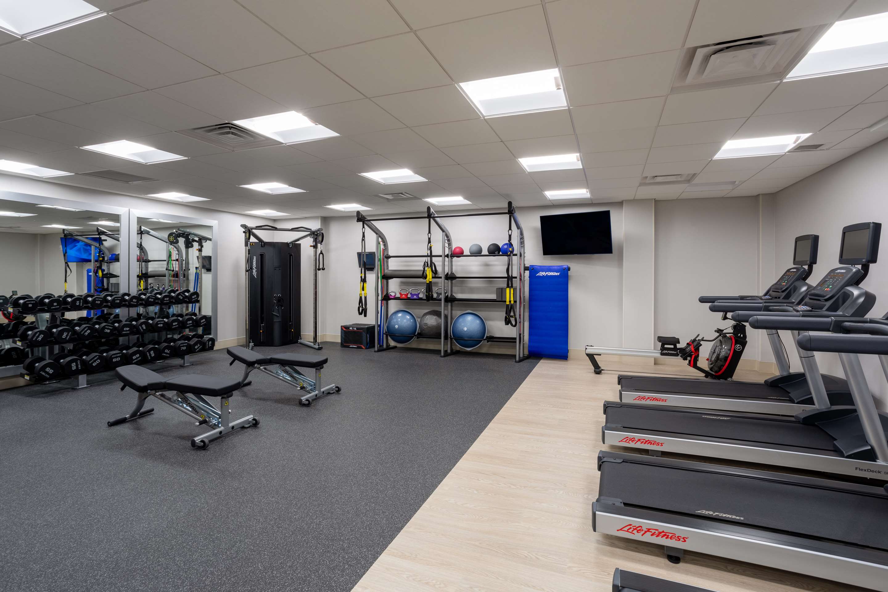 Health club fitness center gym