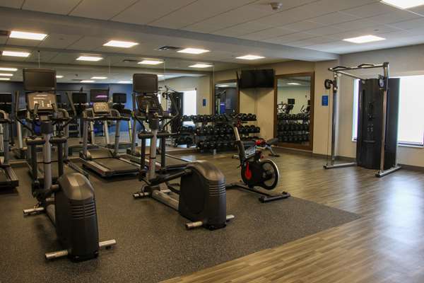 Fitness/ Exercise Room - Hampton Inn & Suites Olean