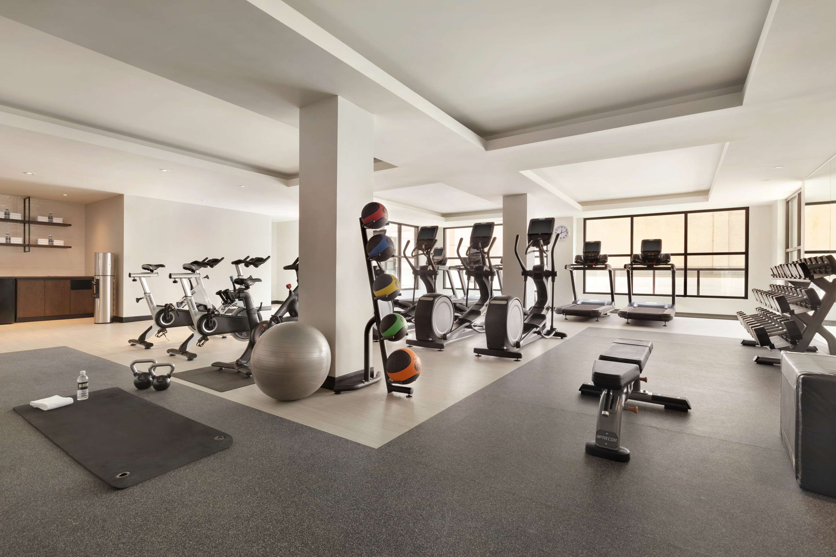 Health club fitness center gym