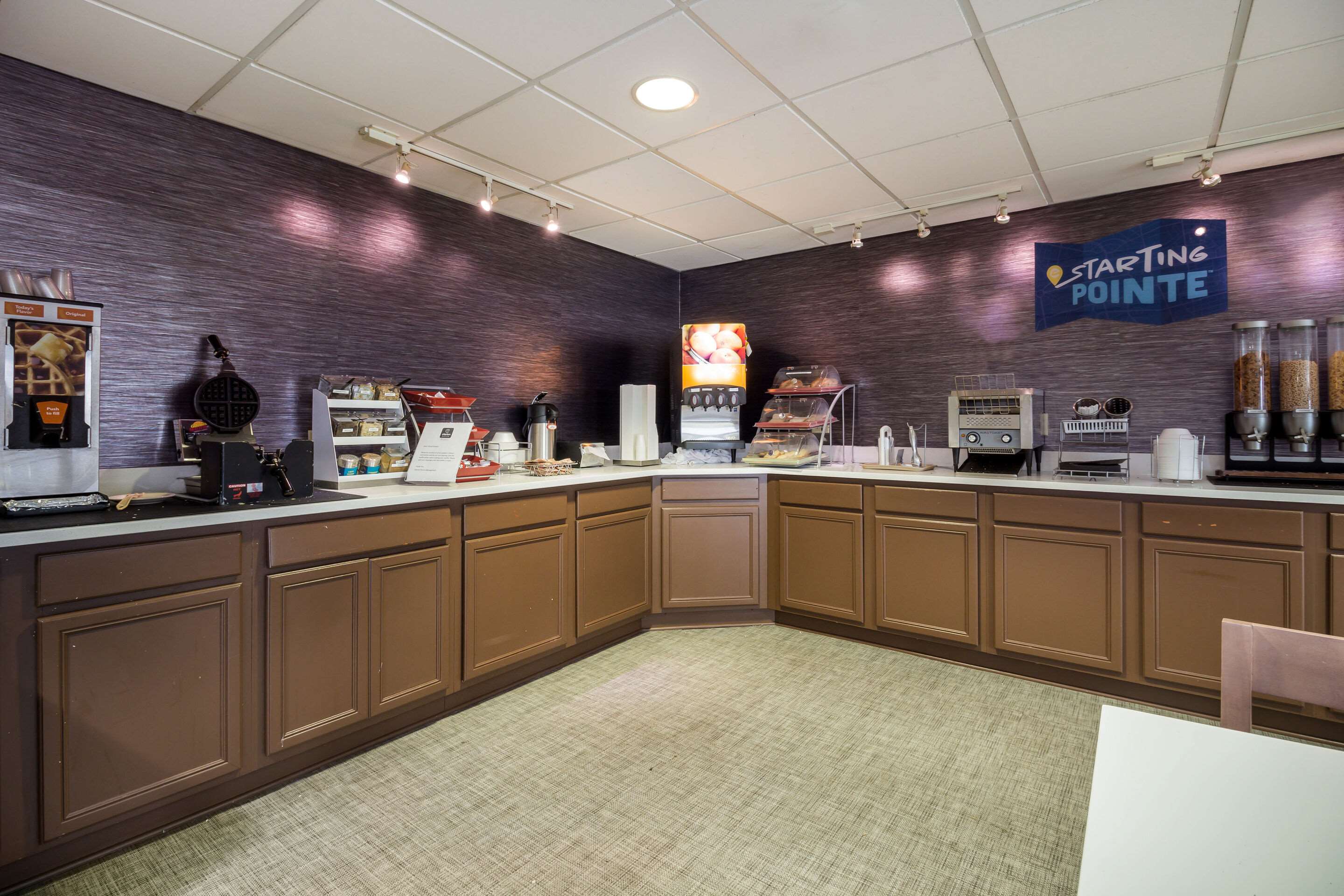 Breakfast area