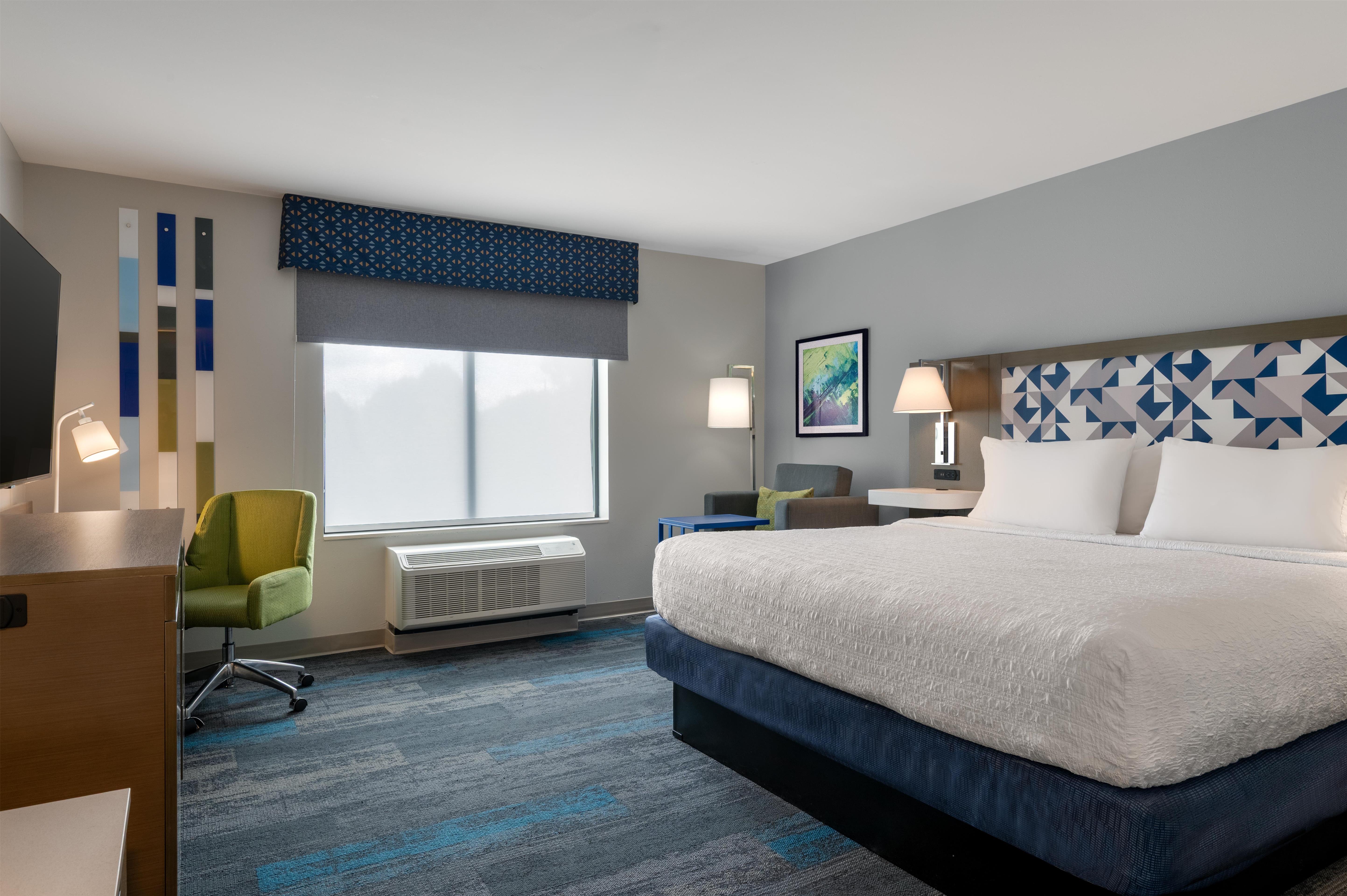 Hampton Inn & Suites Ypsilanti, MI Room Type - 1 KG HR ACC FRG MIC STE NS