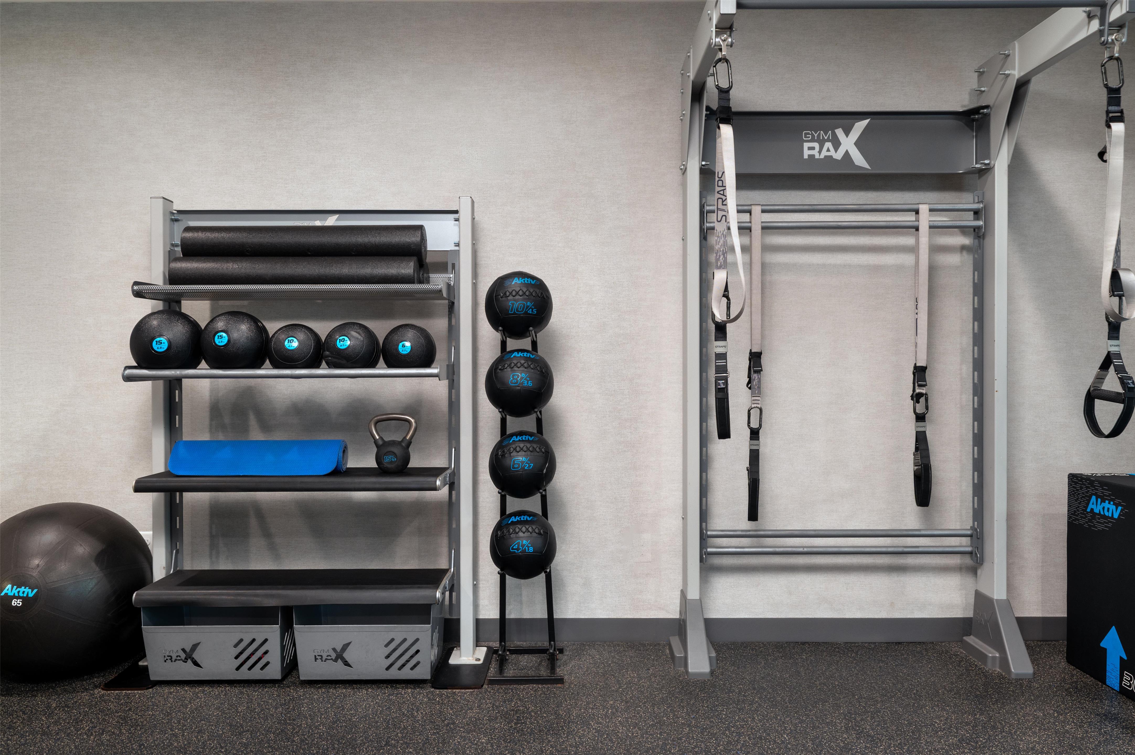 Health club fitness center gym | Hampton Inn & Suites Ypsilanti