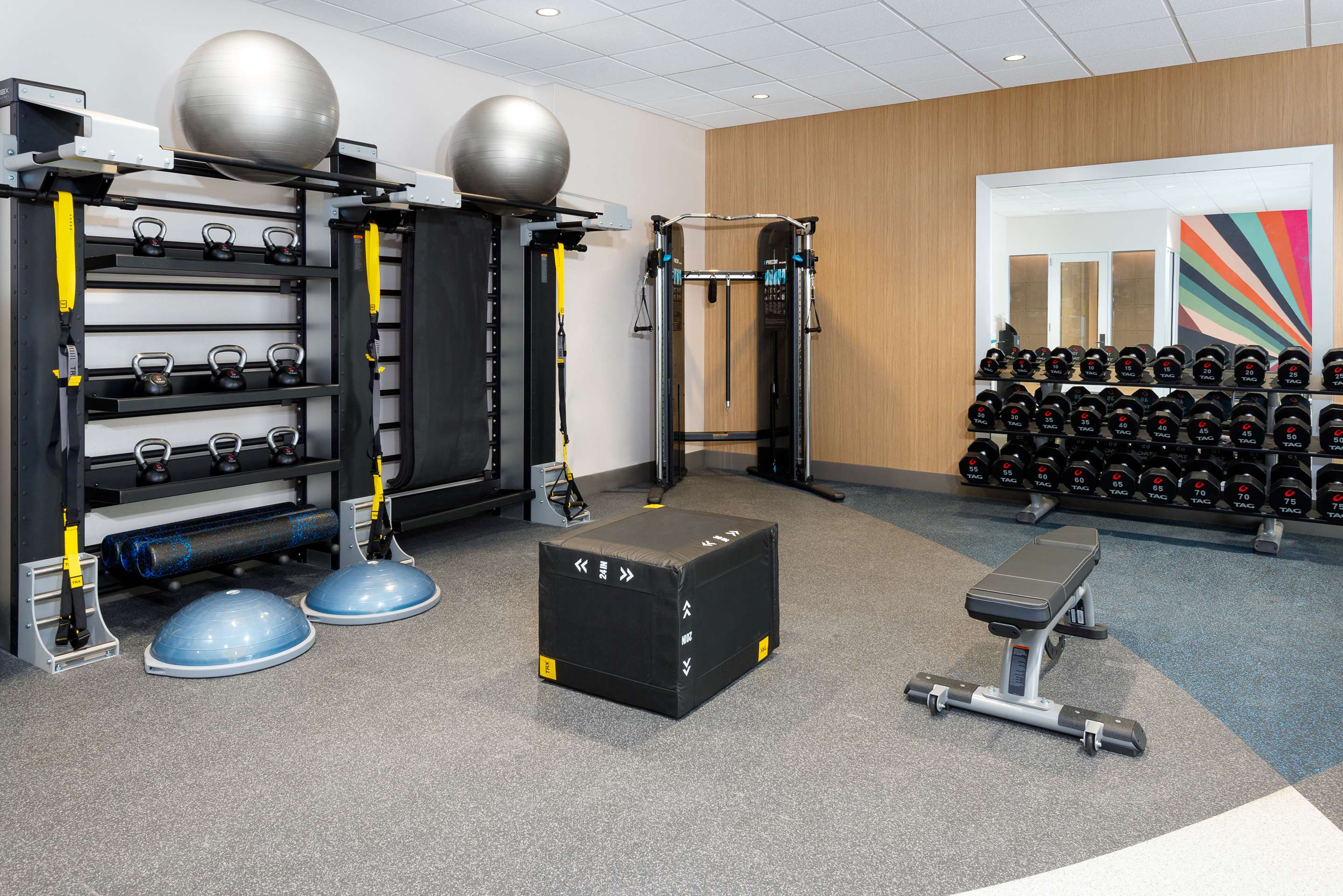 Health club fitness center gym | Hilton Garden Inn Panama City Airport