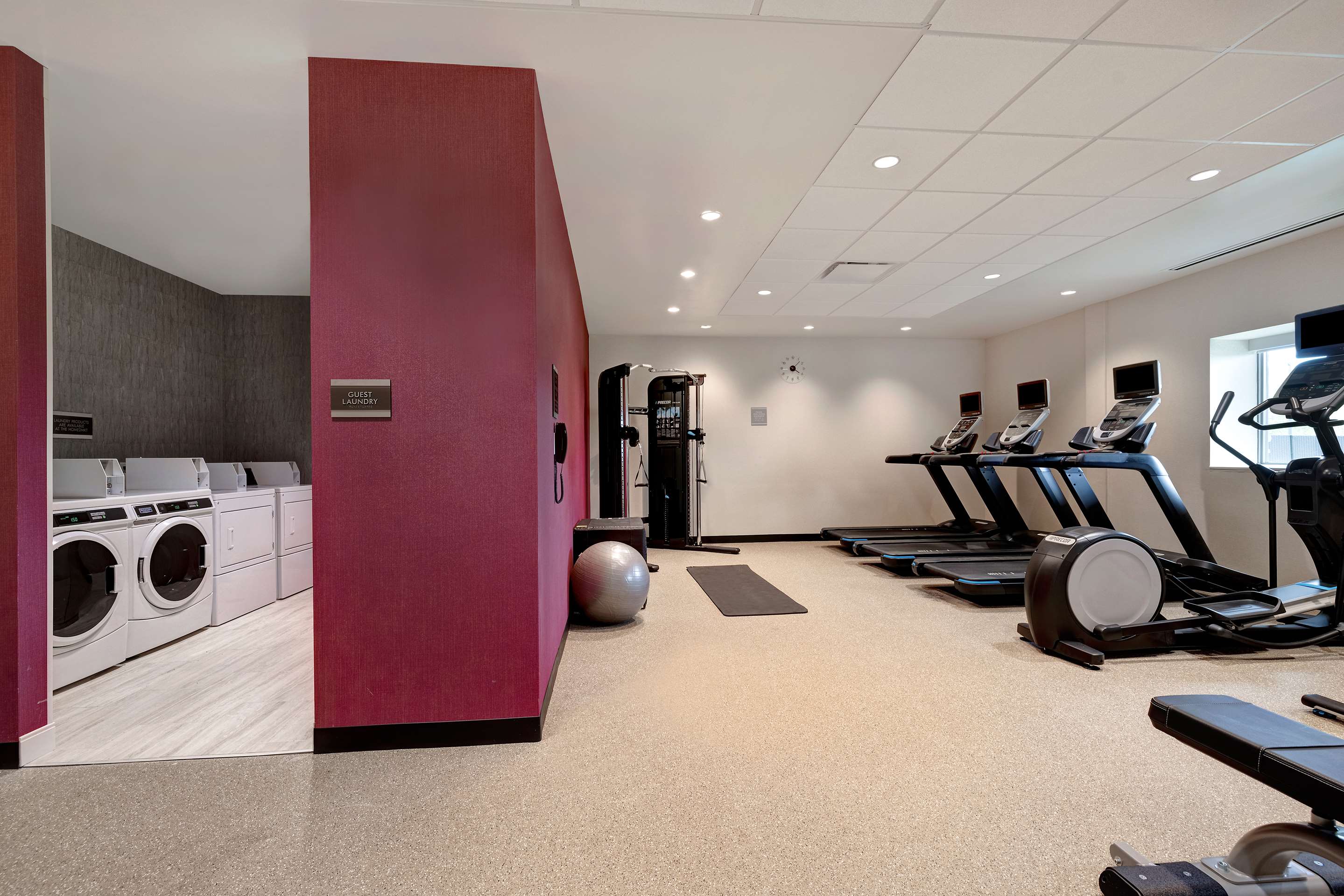 Health club fitness center gym