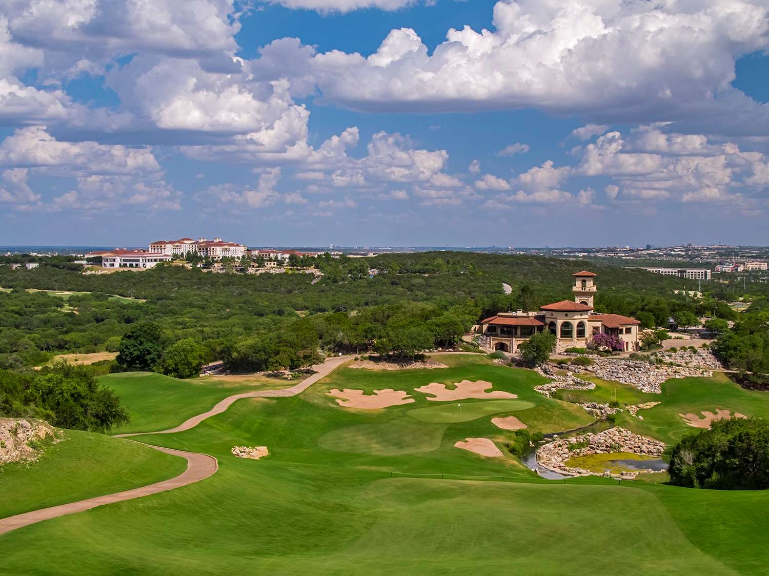 Porte-étiquette De Sac De Golf Métal Cuivré - The Palmer Course, San Antonio TX