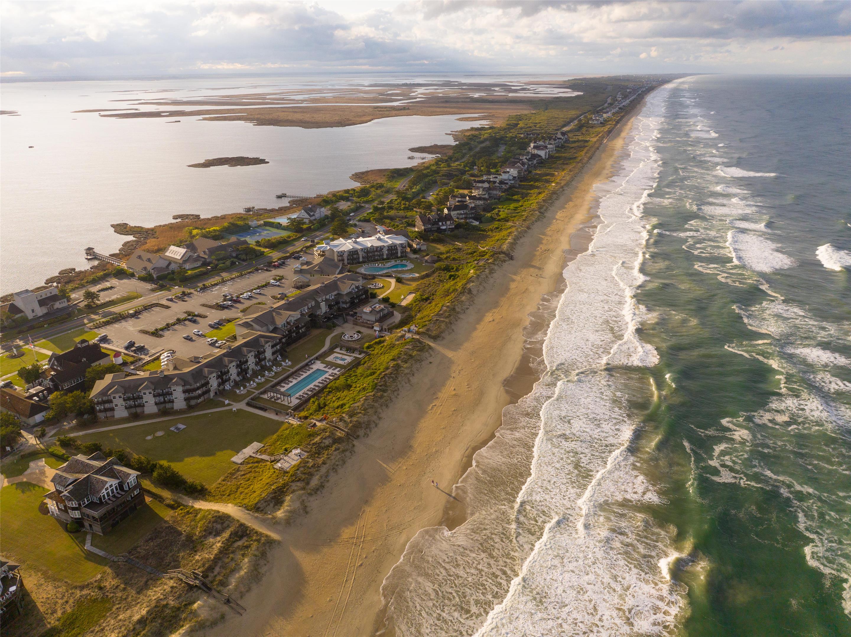 The Sanderling Aerial View | Sanderling Resort Residences