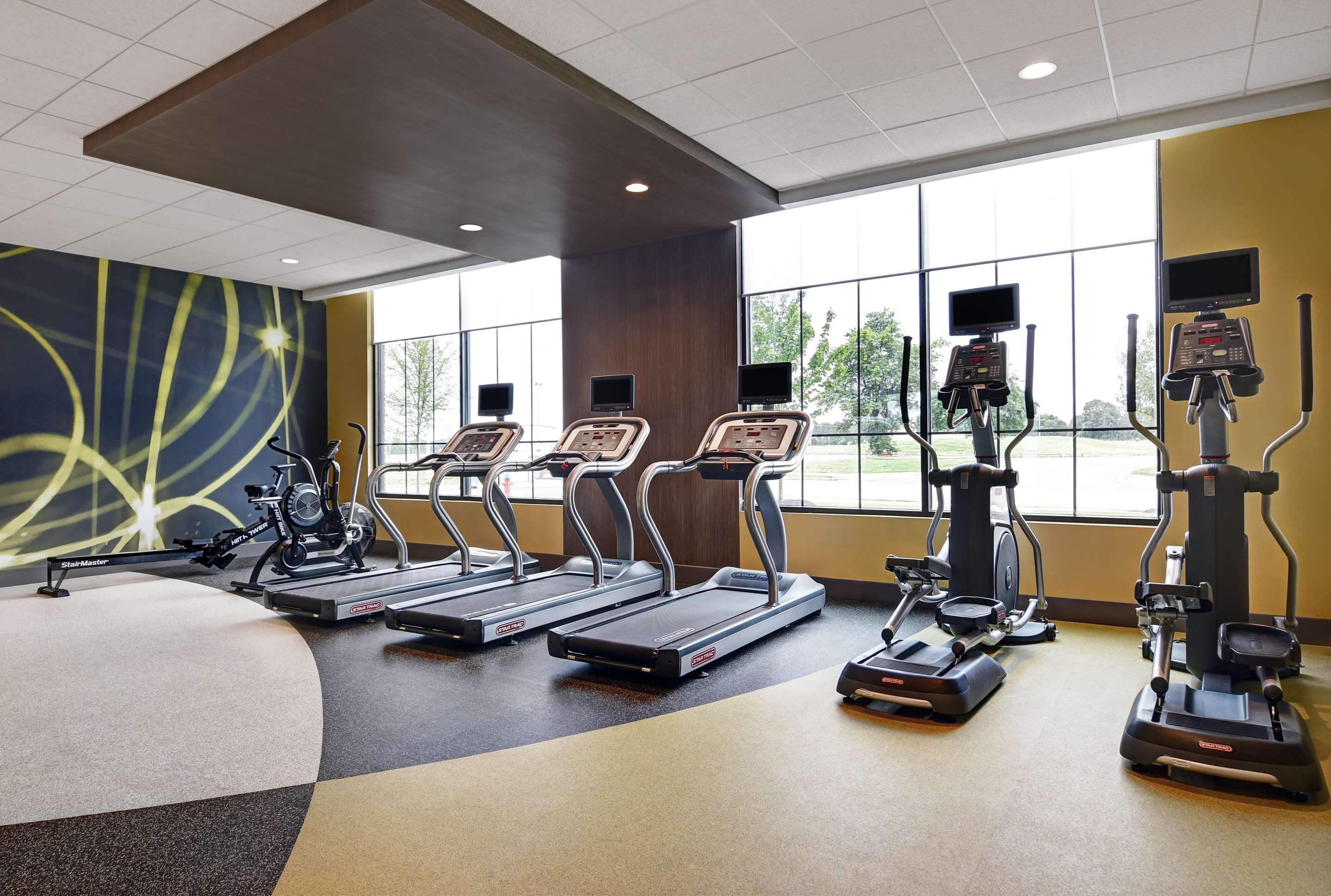 Health club fitness center gym
