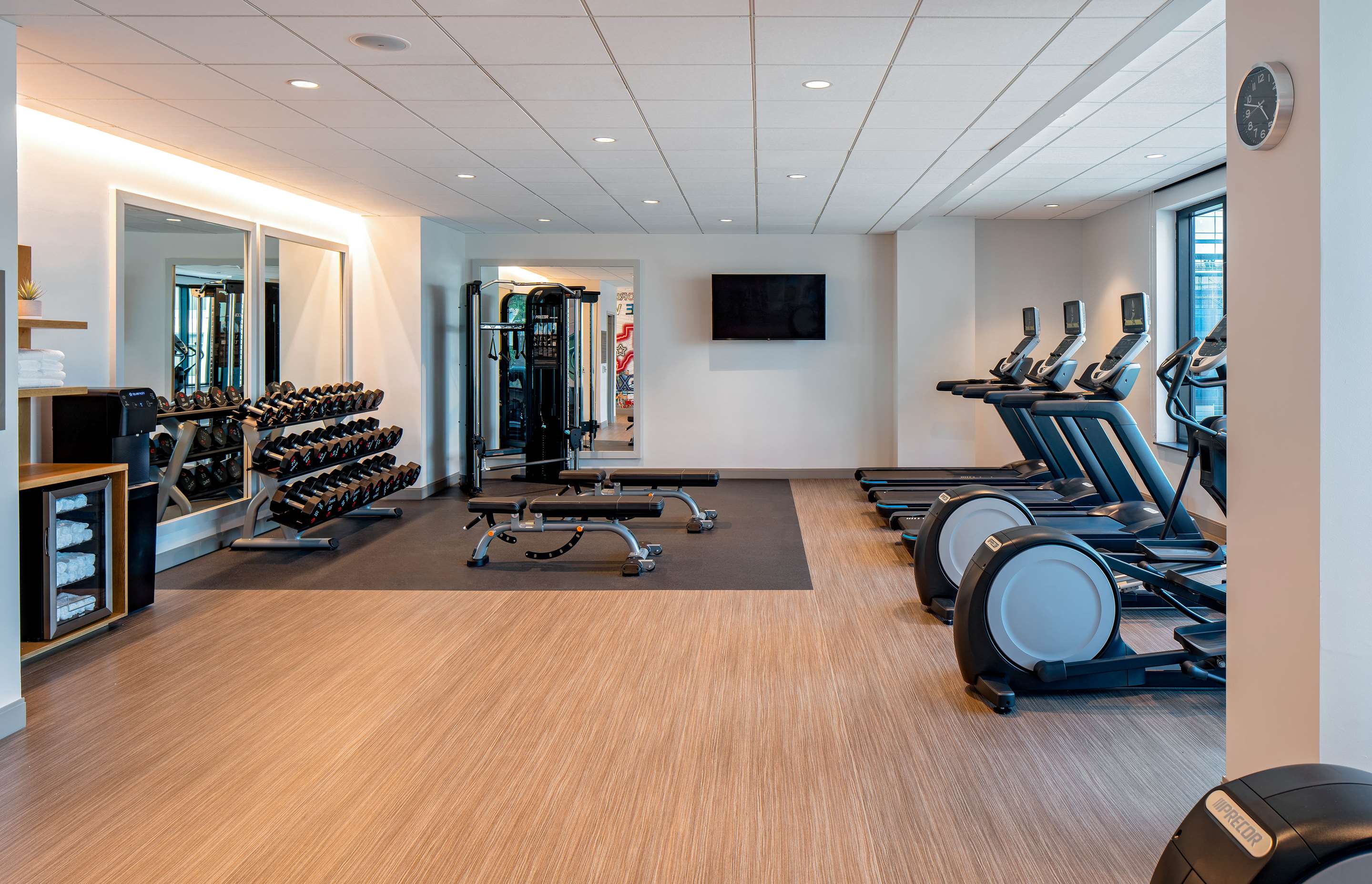 Health club fitness center gym