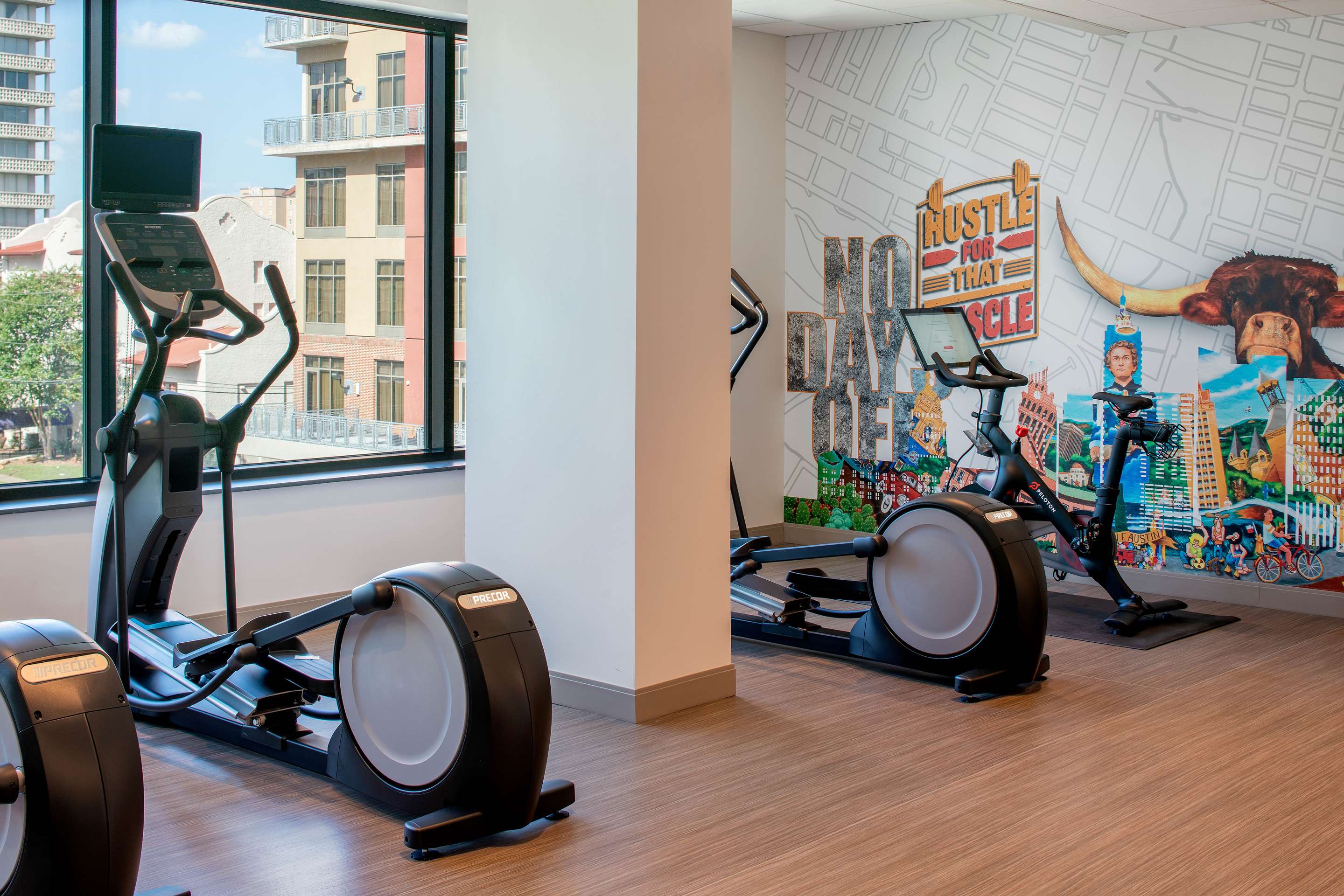 Health club fitness center gym