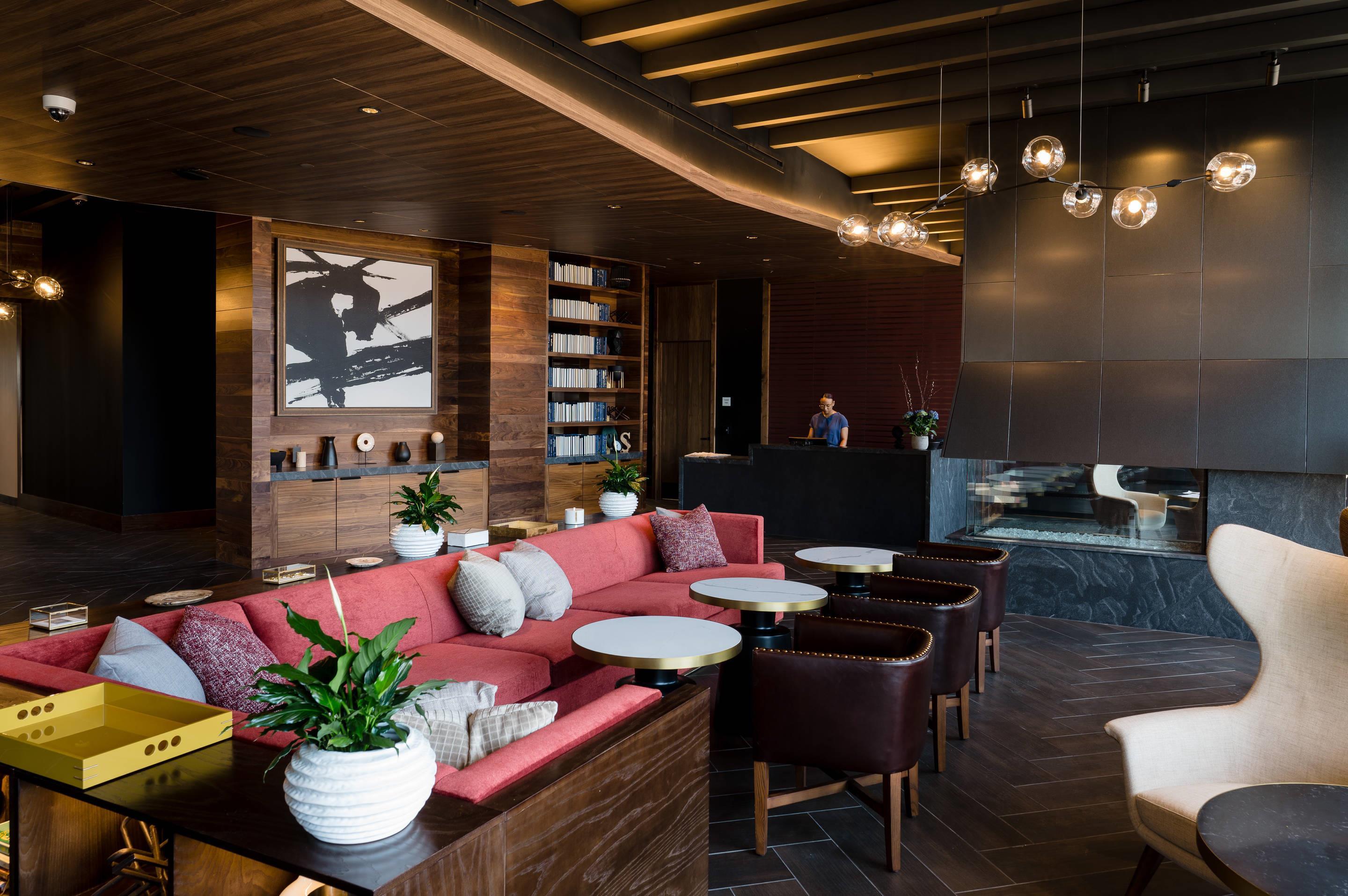 Hotel lobby
