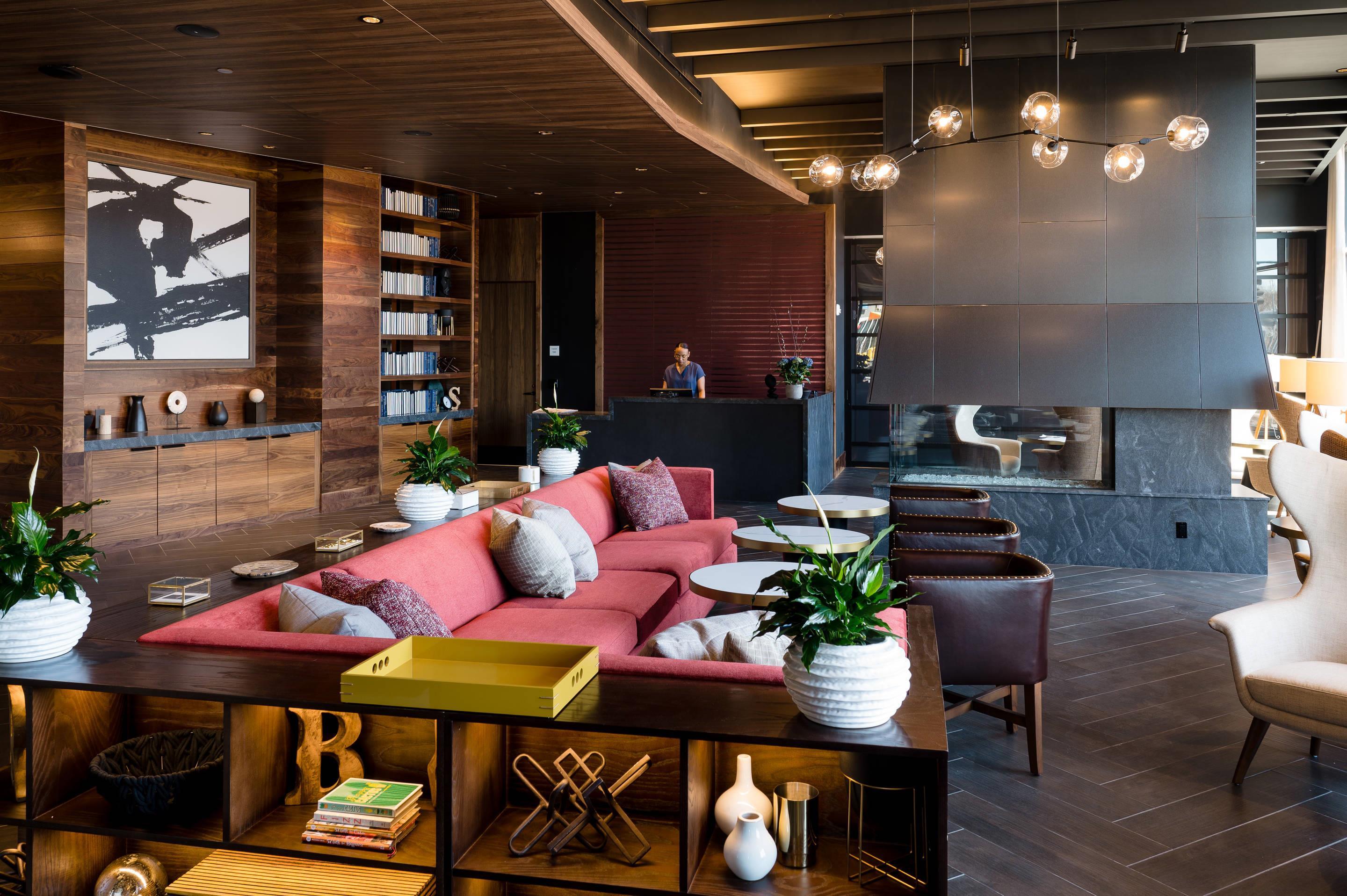 Hotel lobby