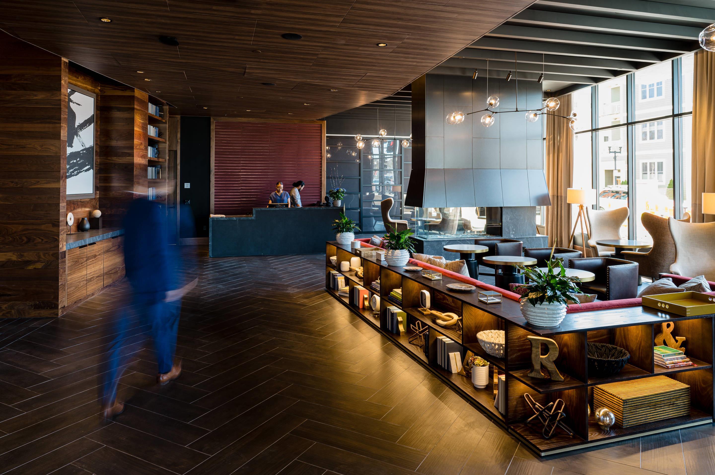 Hotel lobby