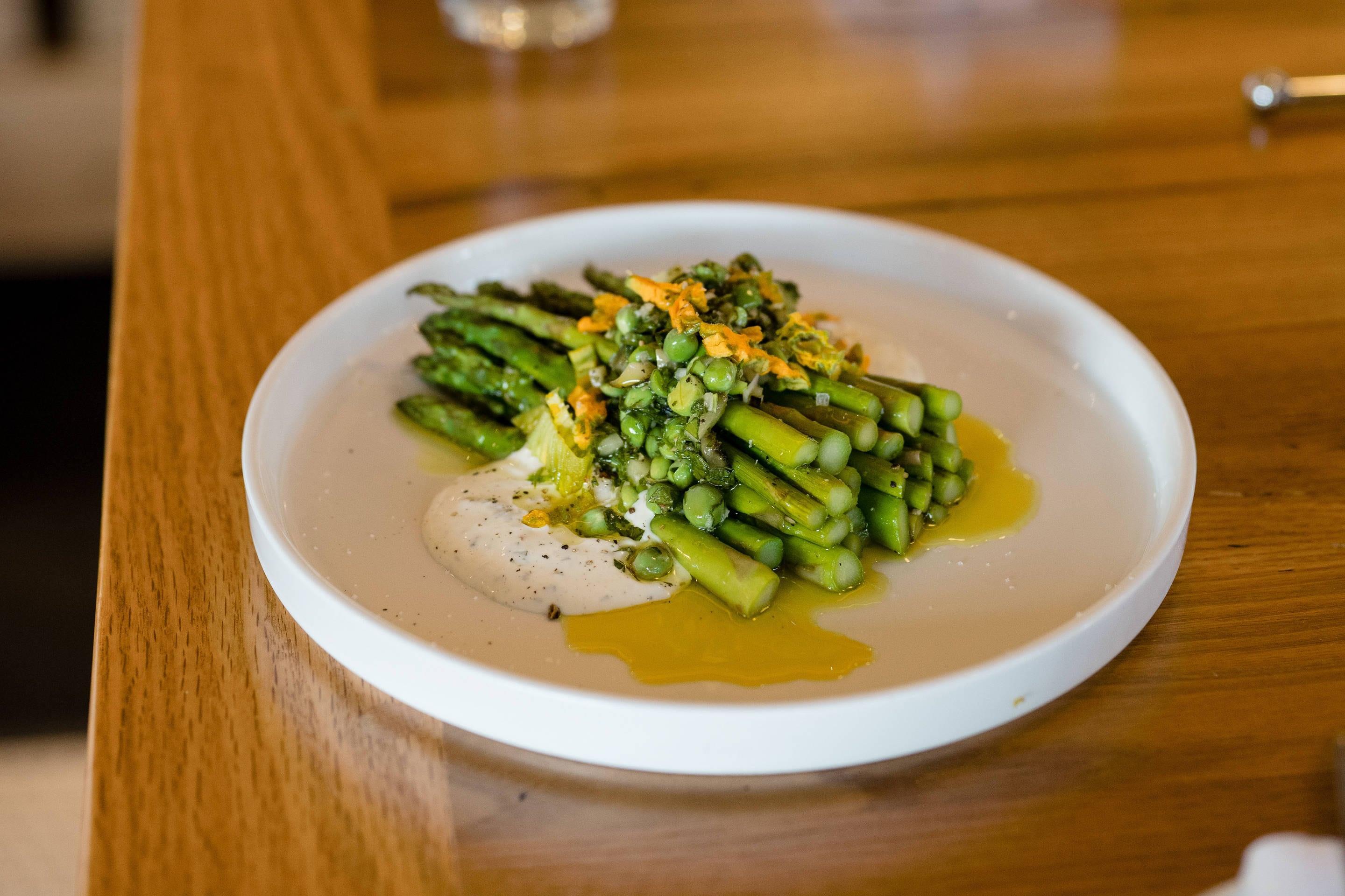 Assorted restaurant items