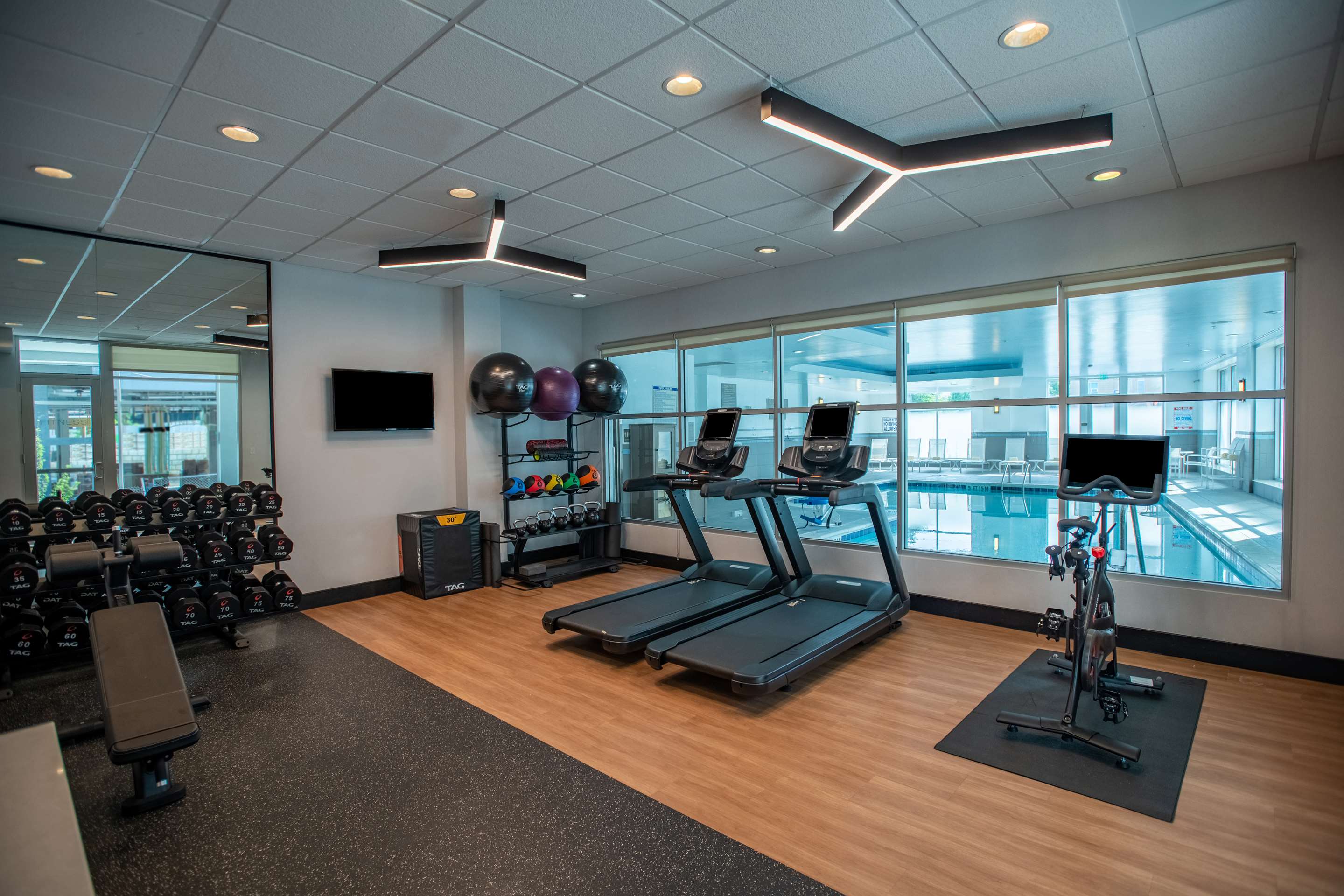 Health club fitness center gym
