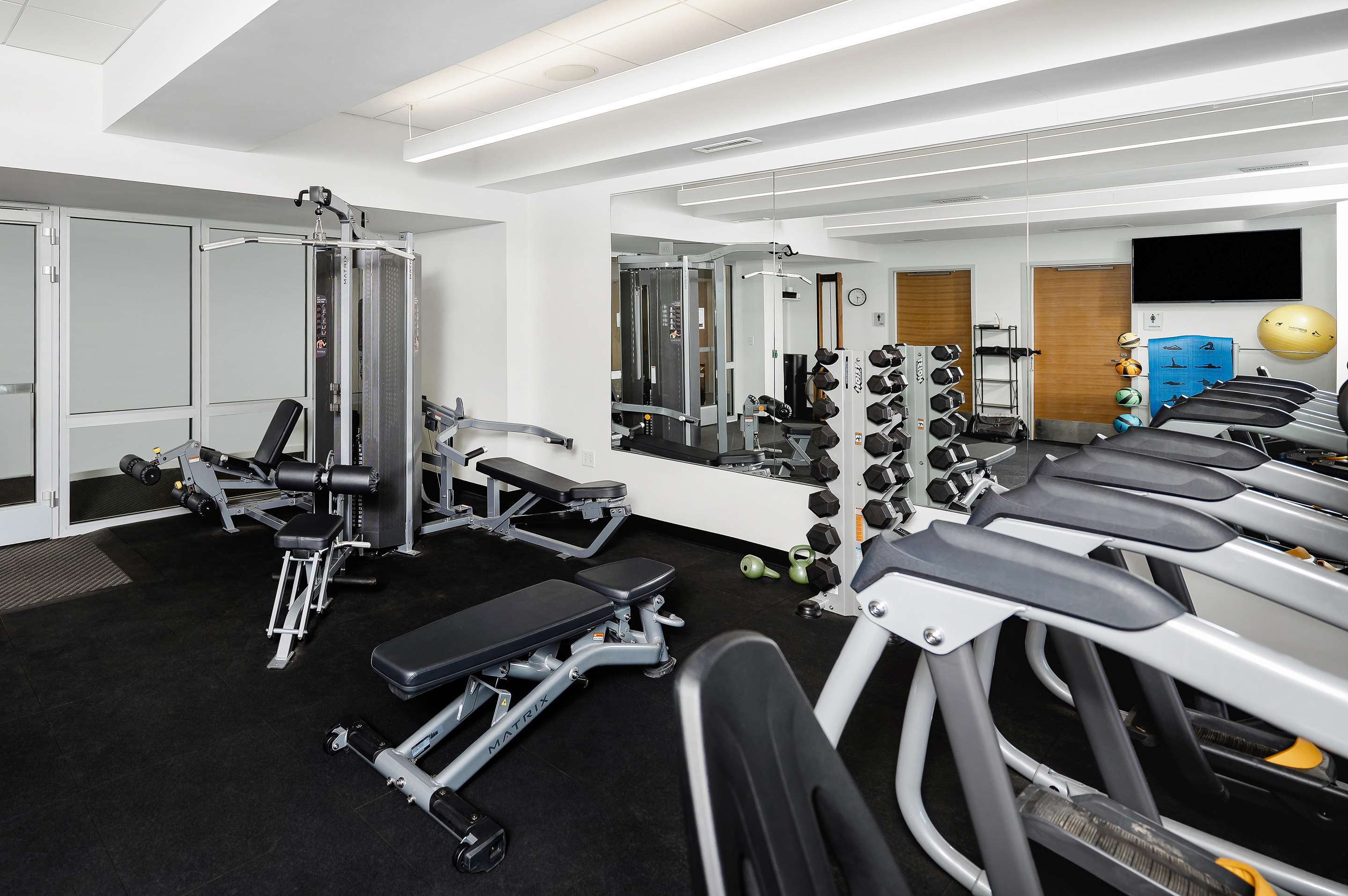 Health club fitness center gym