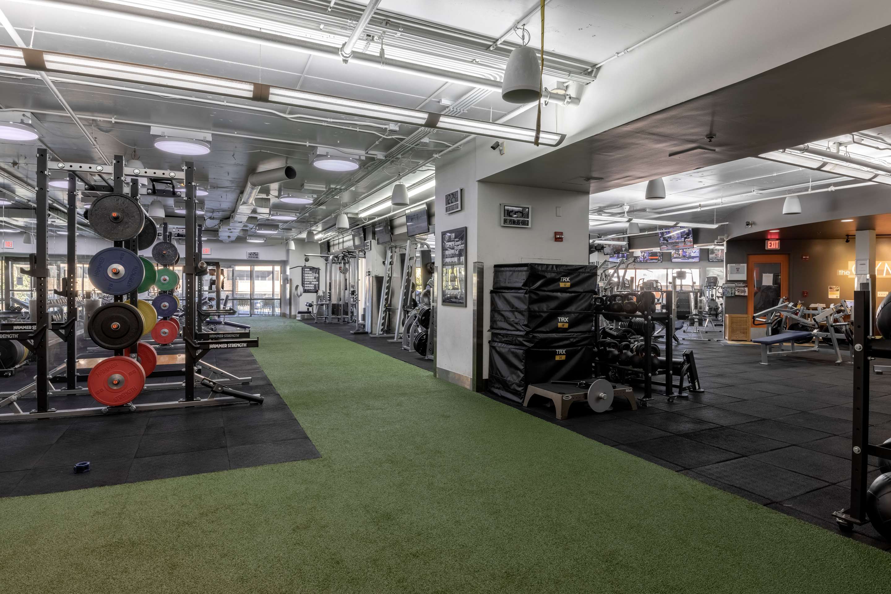Health club fitness center gym