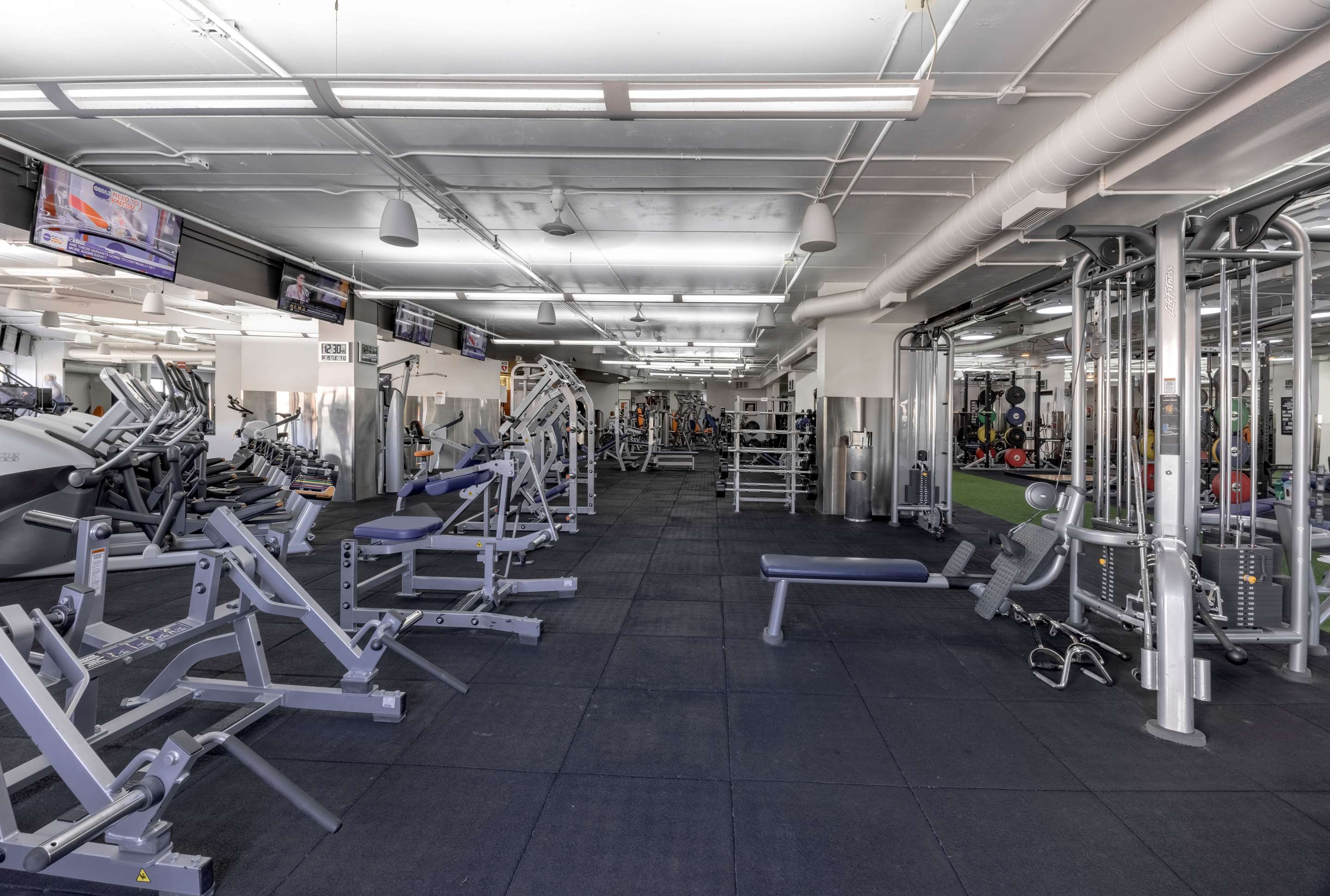 Health club fitness center gym