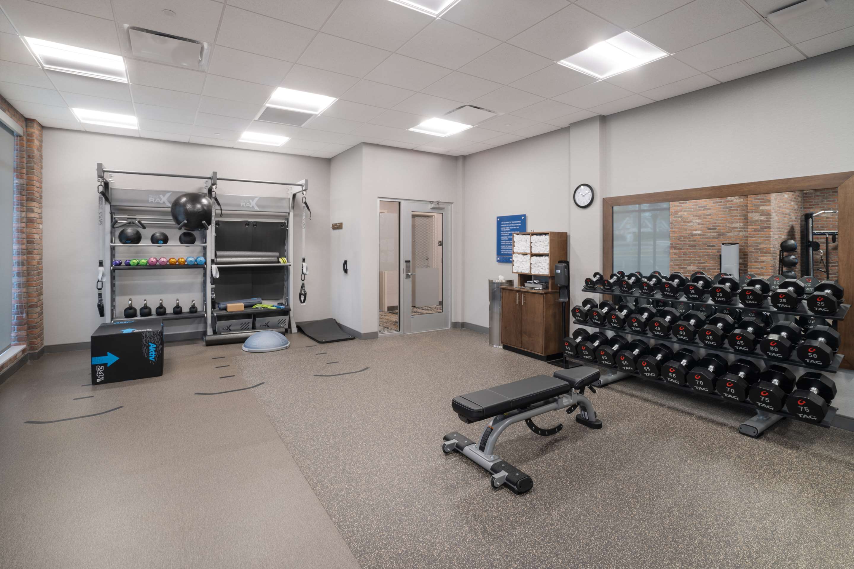 Health club fitness center gym