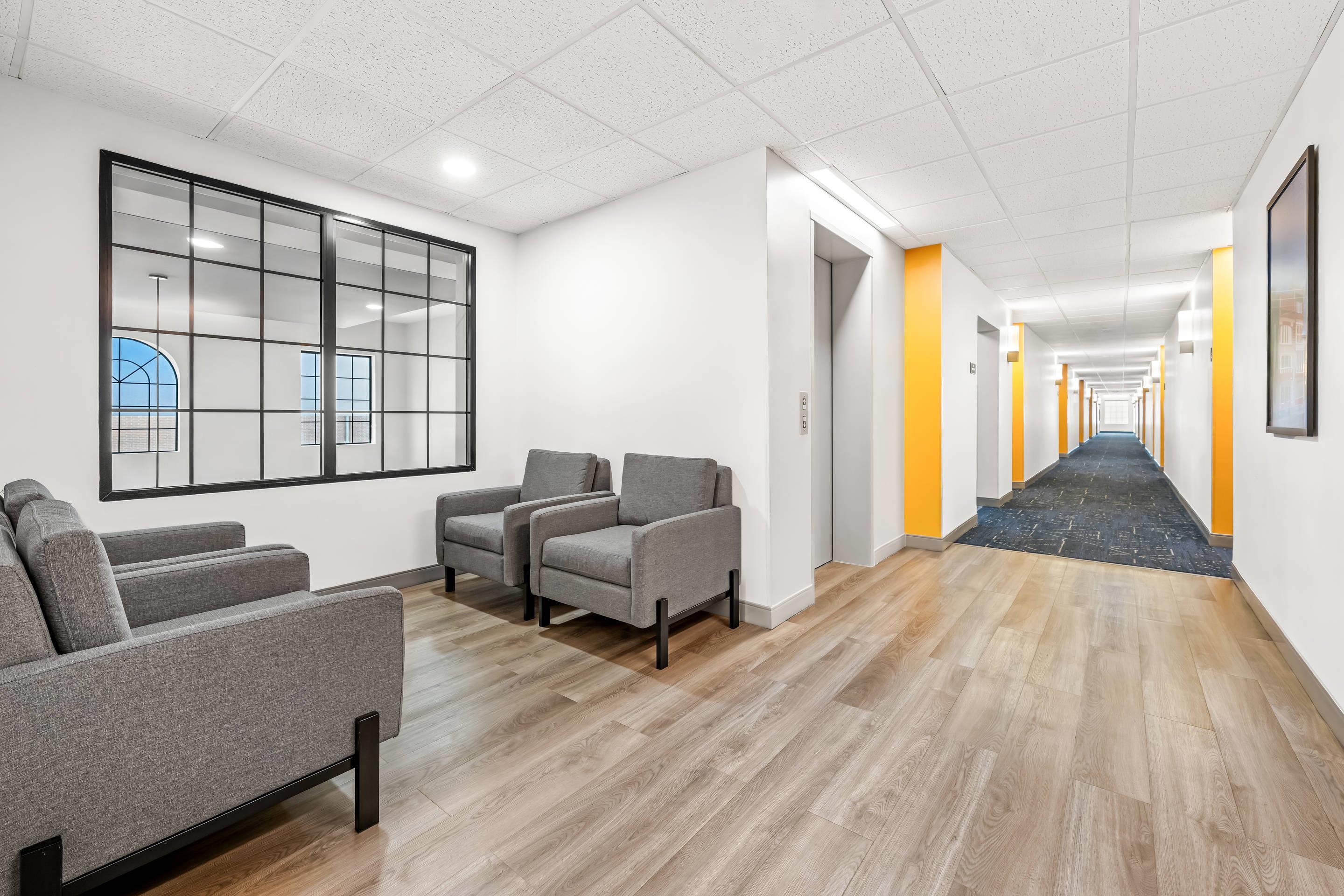 Lobby with sitting area