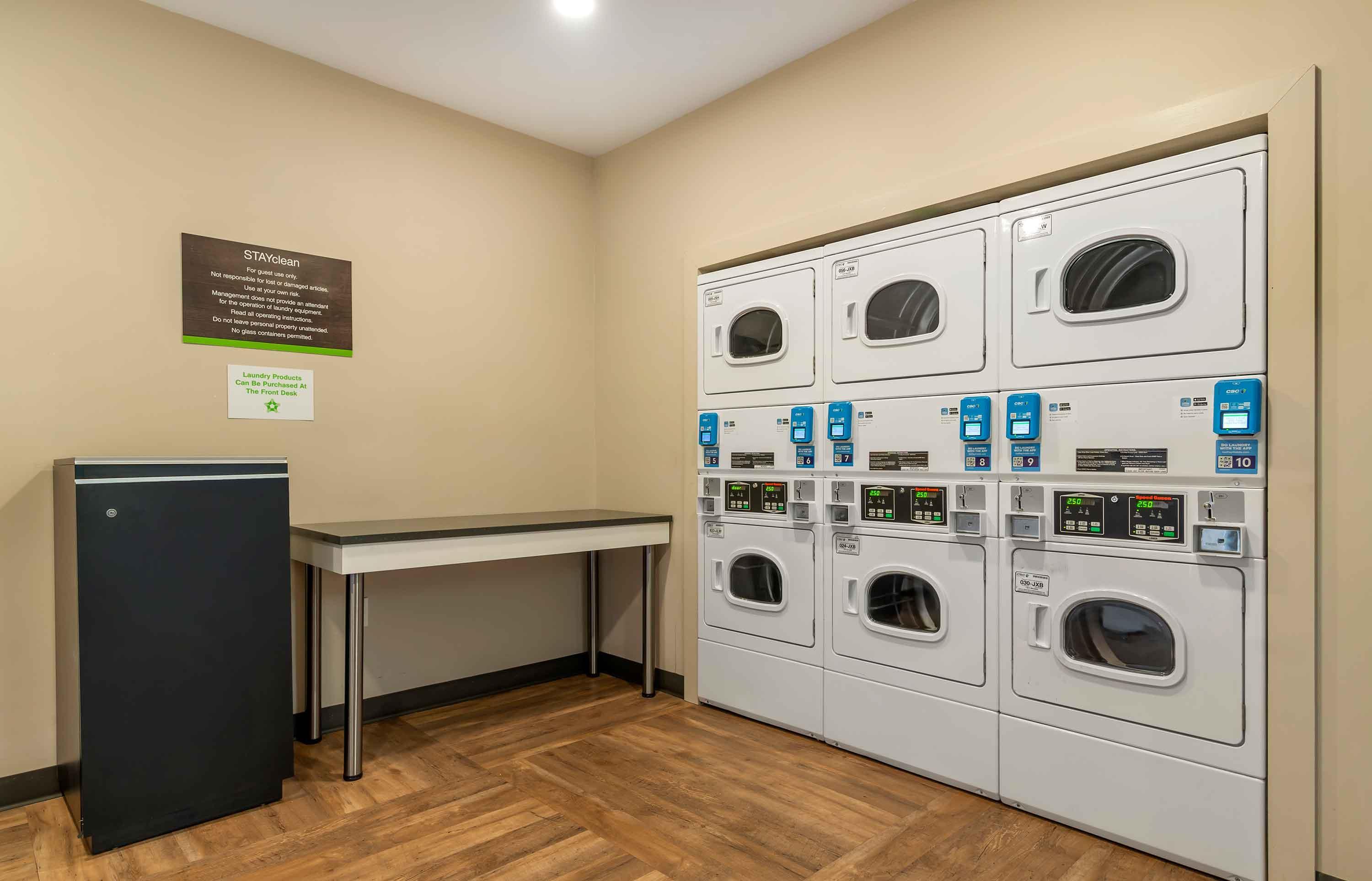On-Premise Guest Laundry