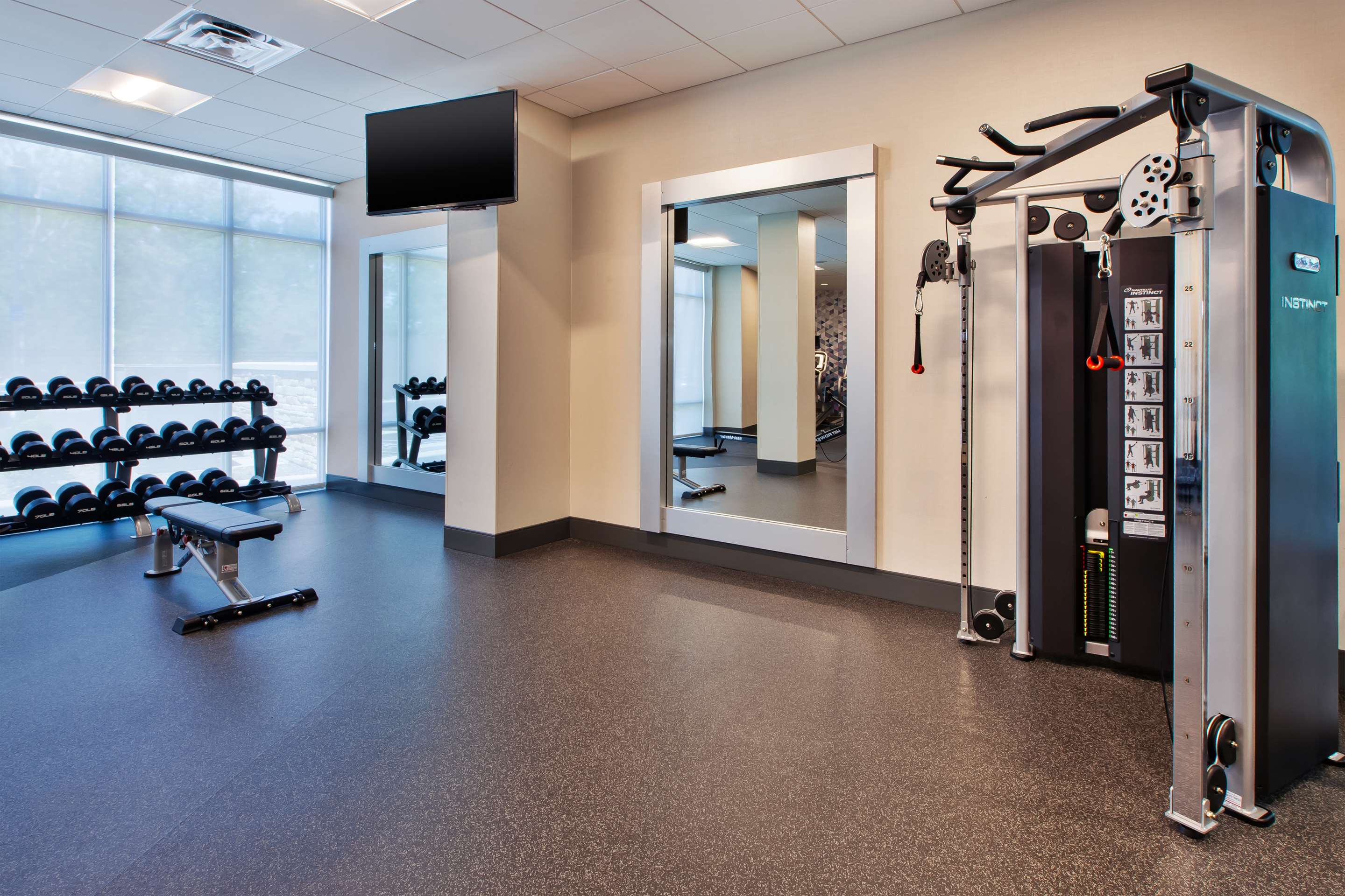 Health club fitness center gym | Hilton Garden Inn Columbus Easton, Oh