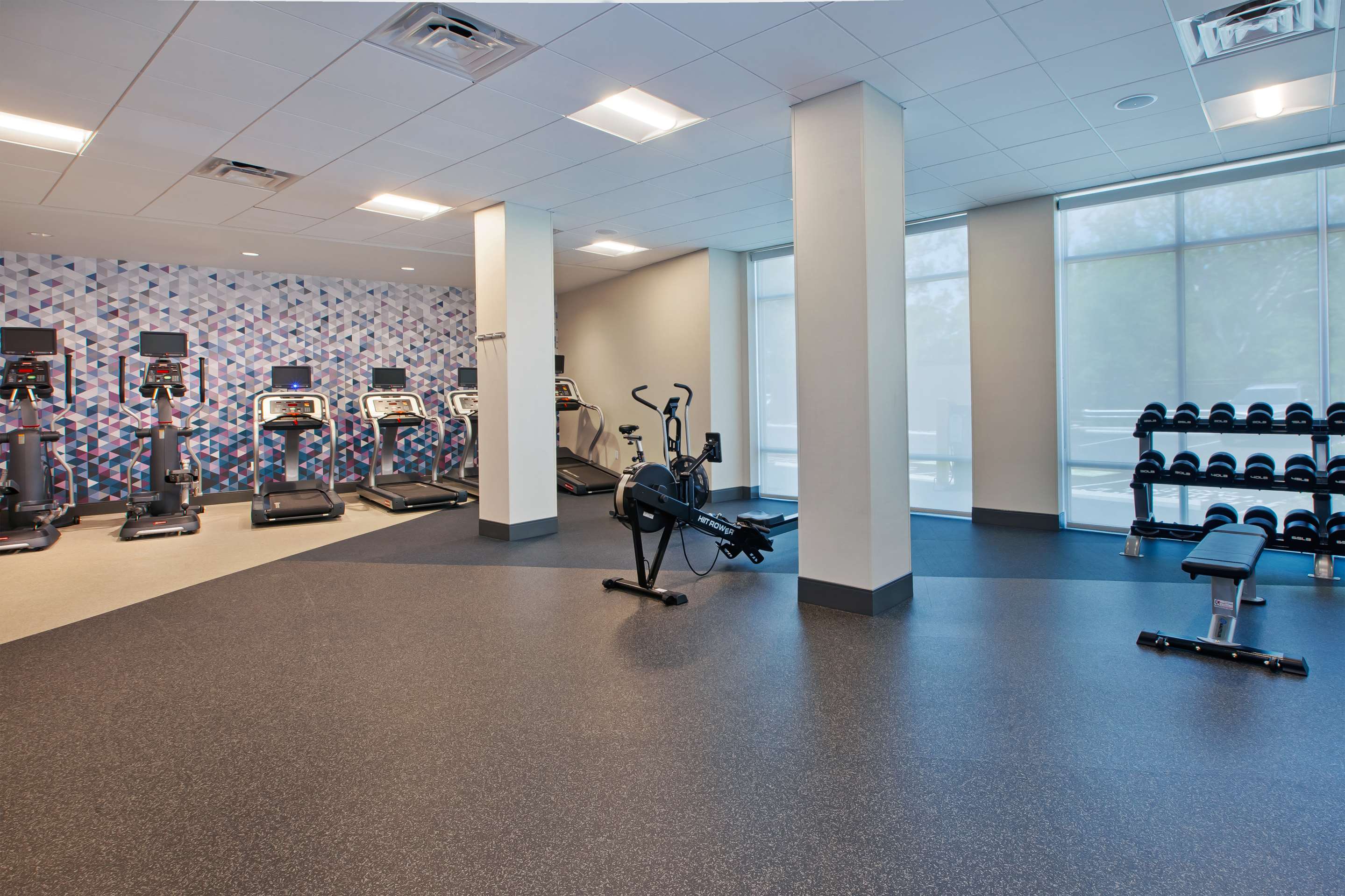 Health club fitness center gym | Hilton Garden Inn Columbus Easton, Oh