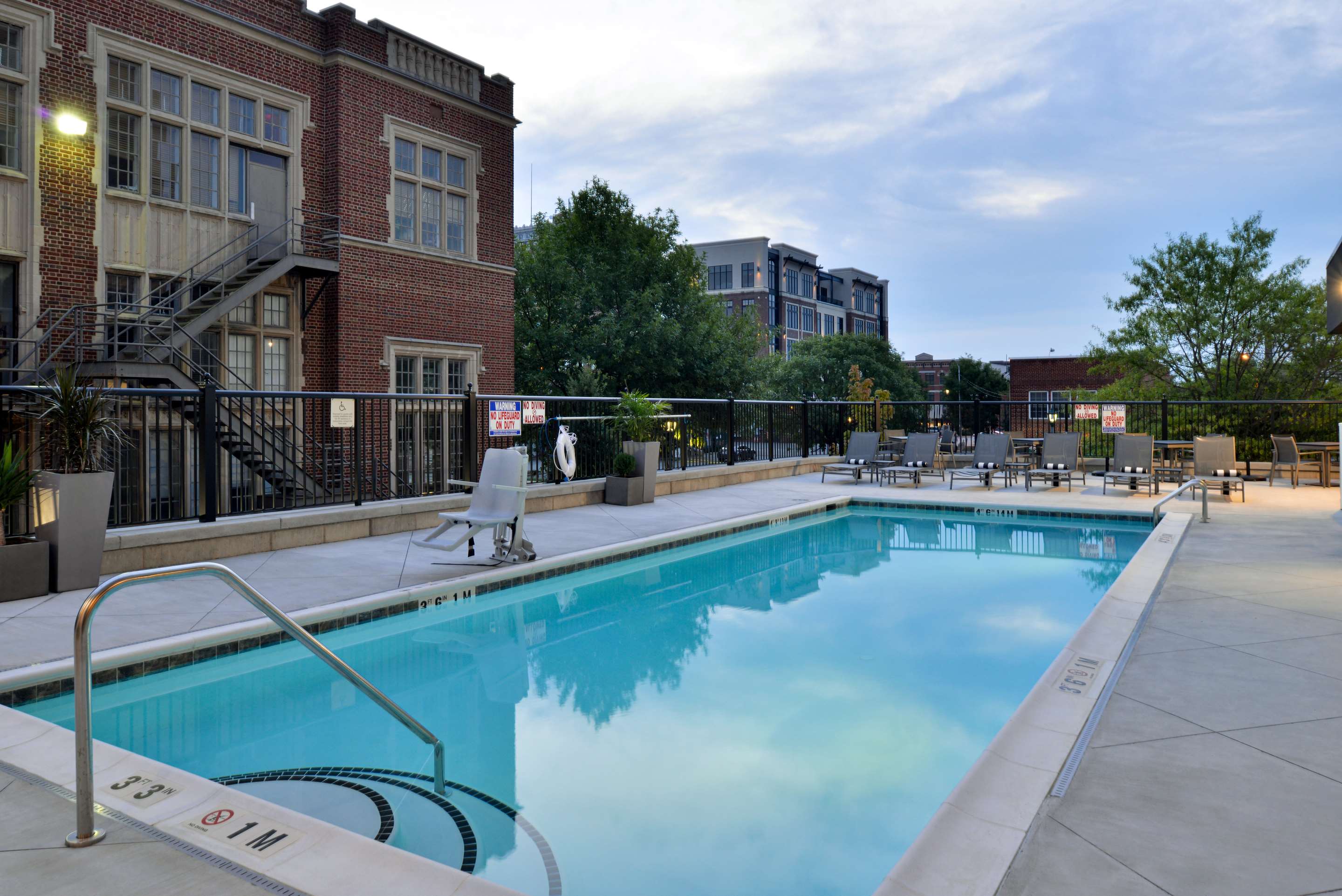 Pool | Hampton Inn & Suites Greensboro Downtown, Nc