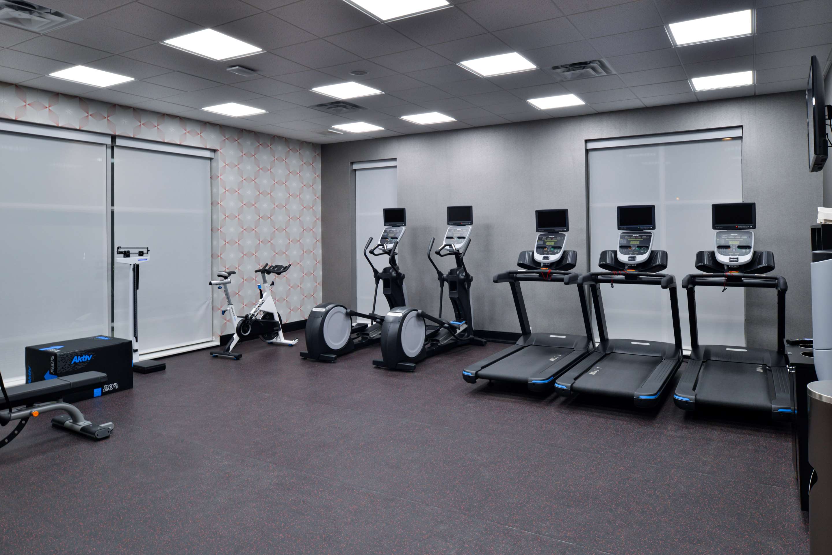 Health club fitness center gym | Hampton Inn & Suites Greensboro Downtown, Nc