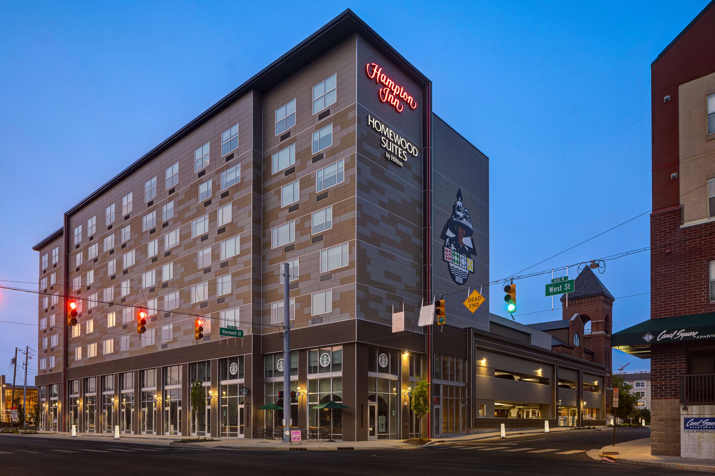 Exterior | Hampton Inn Indianapolis Downtown IUPUI