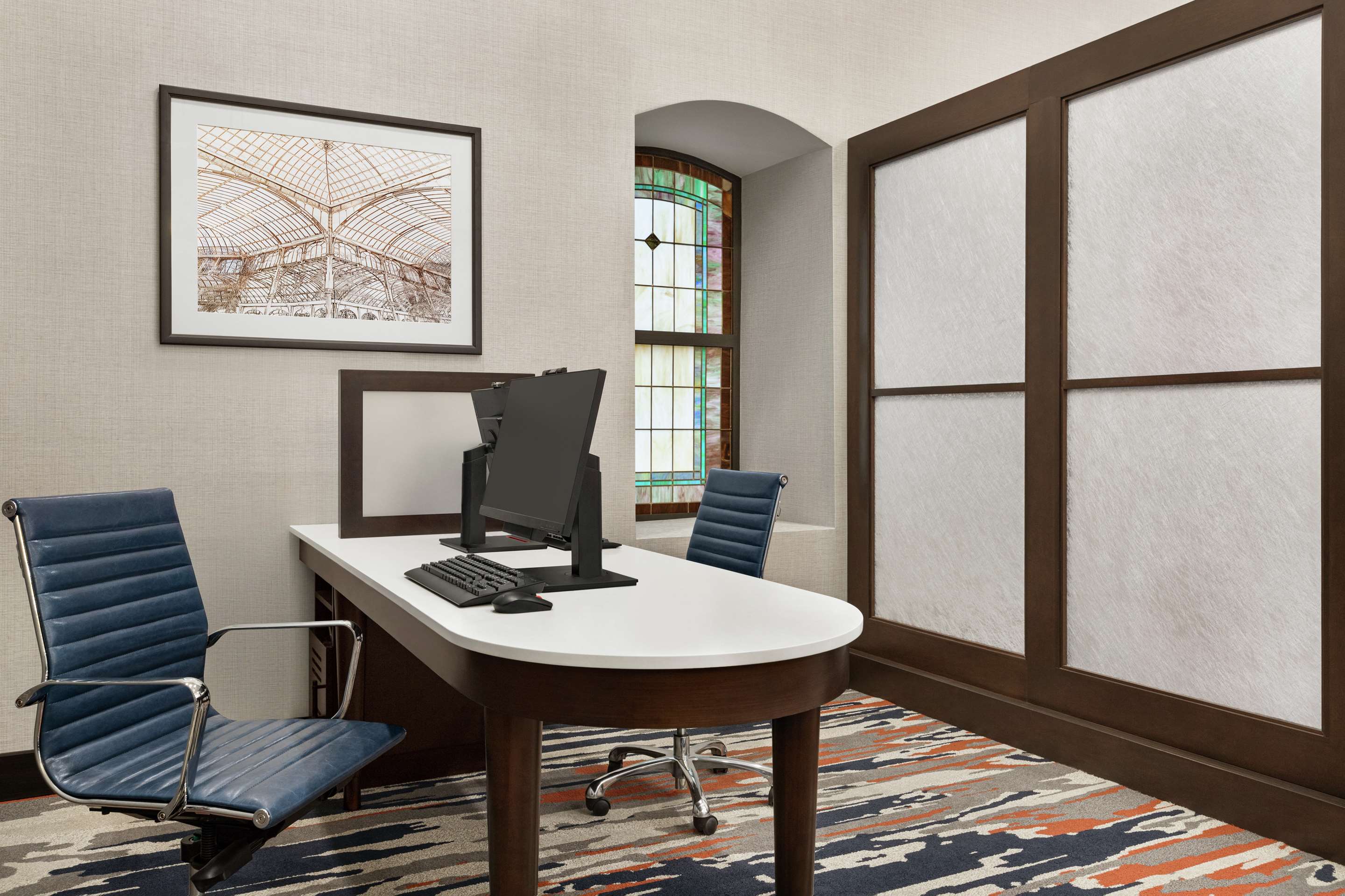Business Center | Hampton Inn Indianapolis Downtown IUPUI