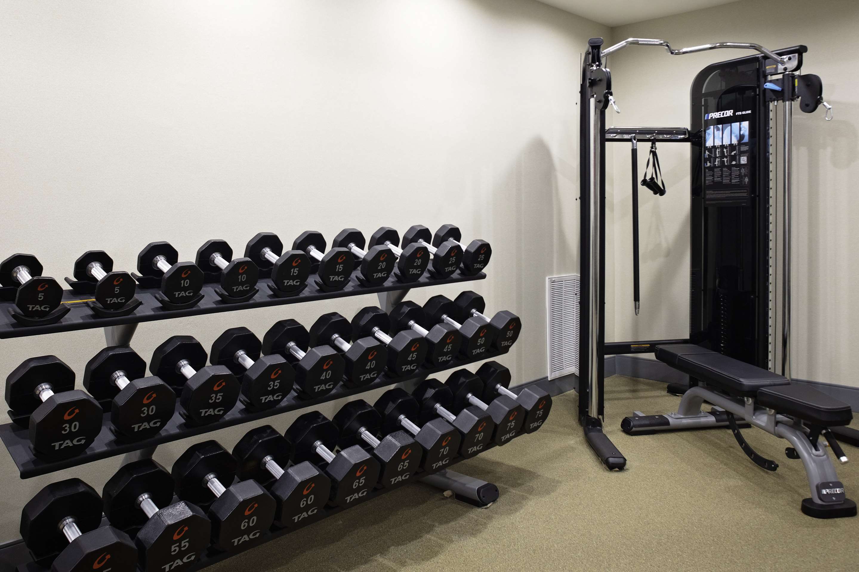 Health club fitness center gym