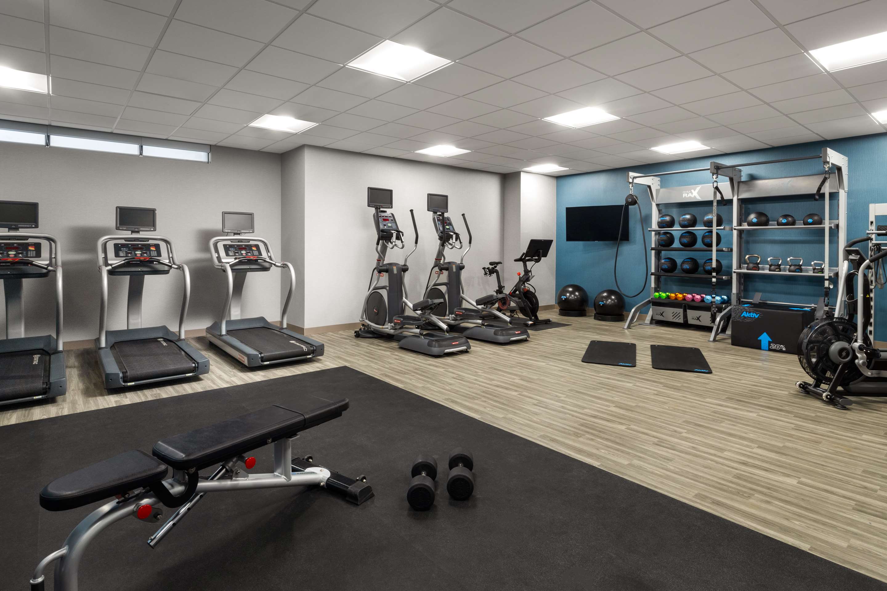 Health club fitness center gym