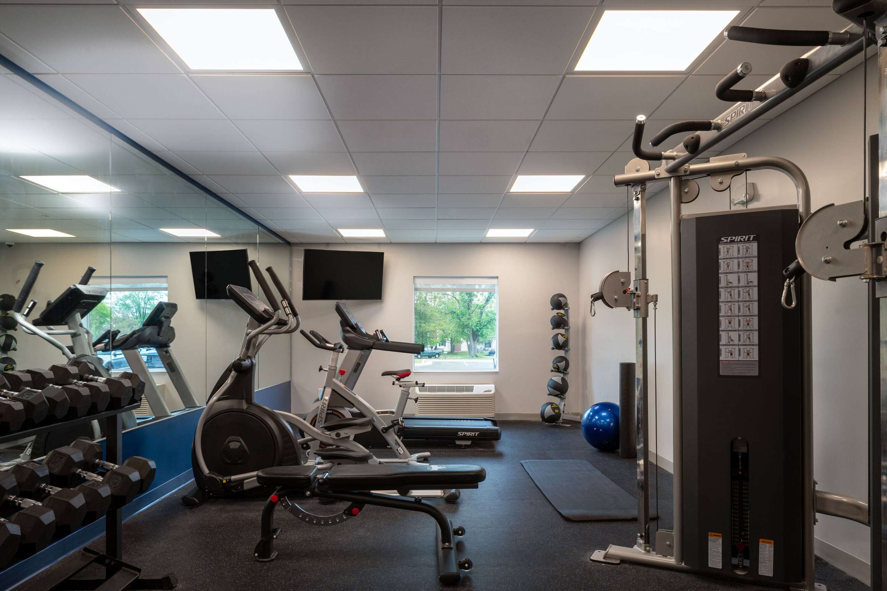 Health club fitness center gym