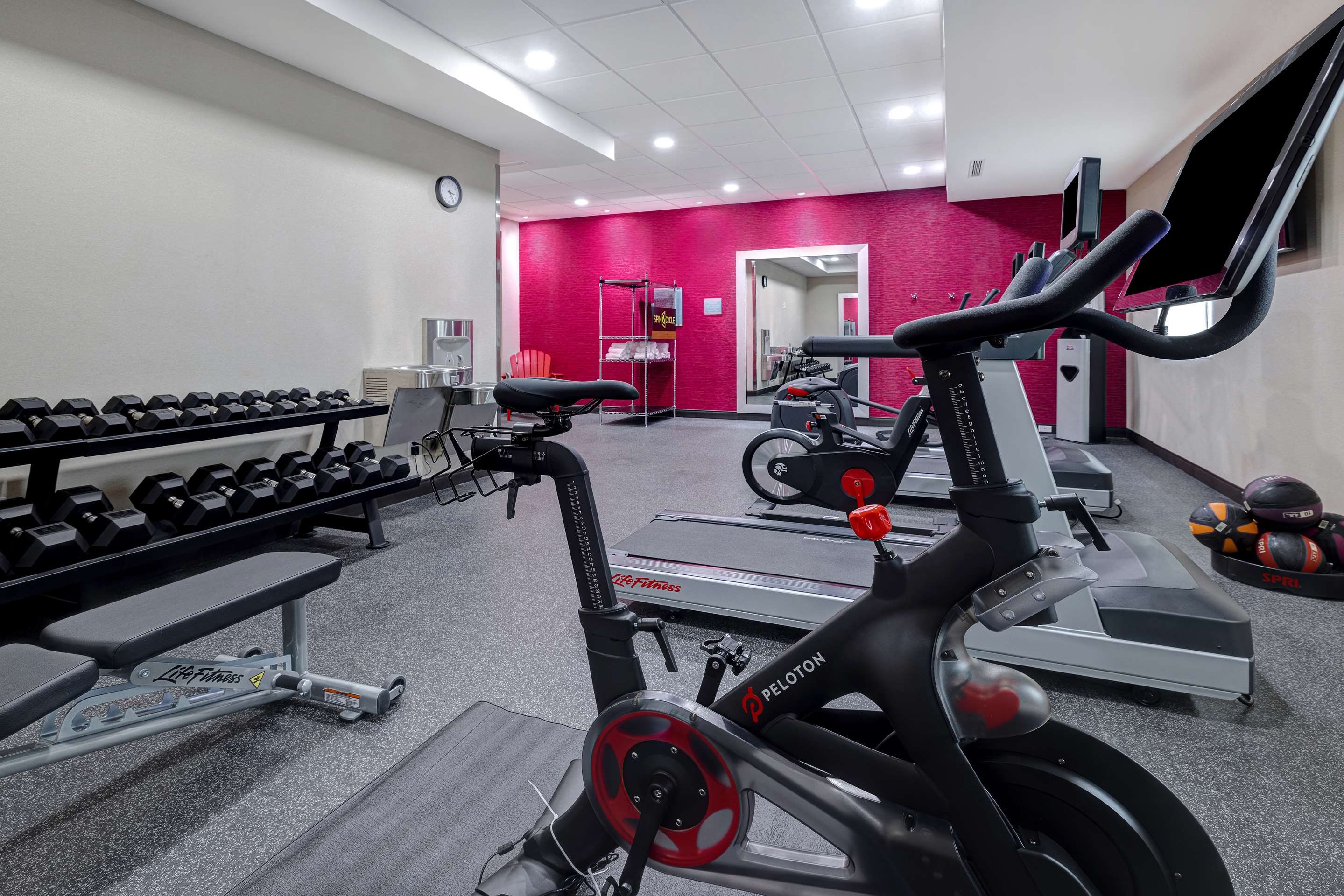 Health club fitness center gym