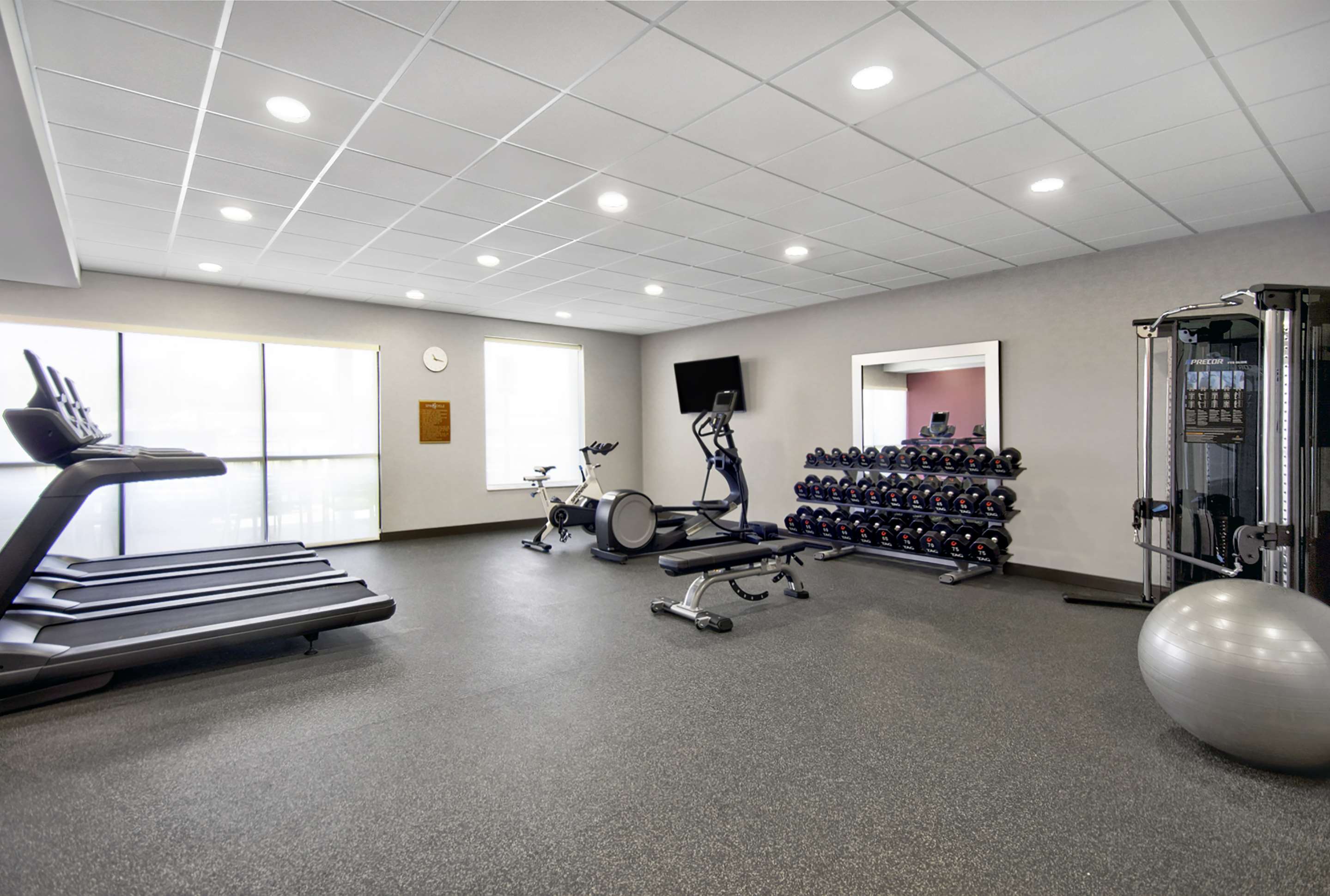 Health club fitness center gym
