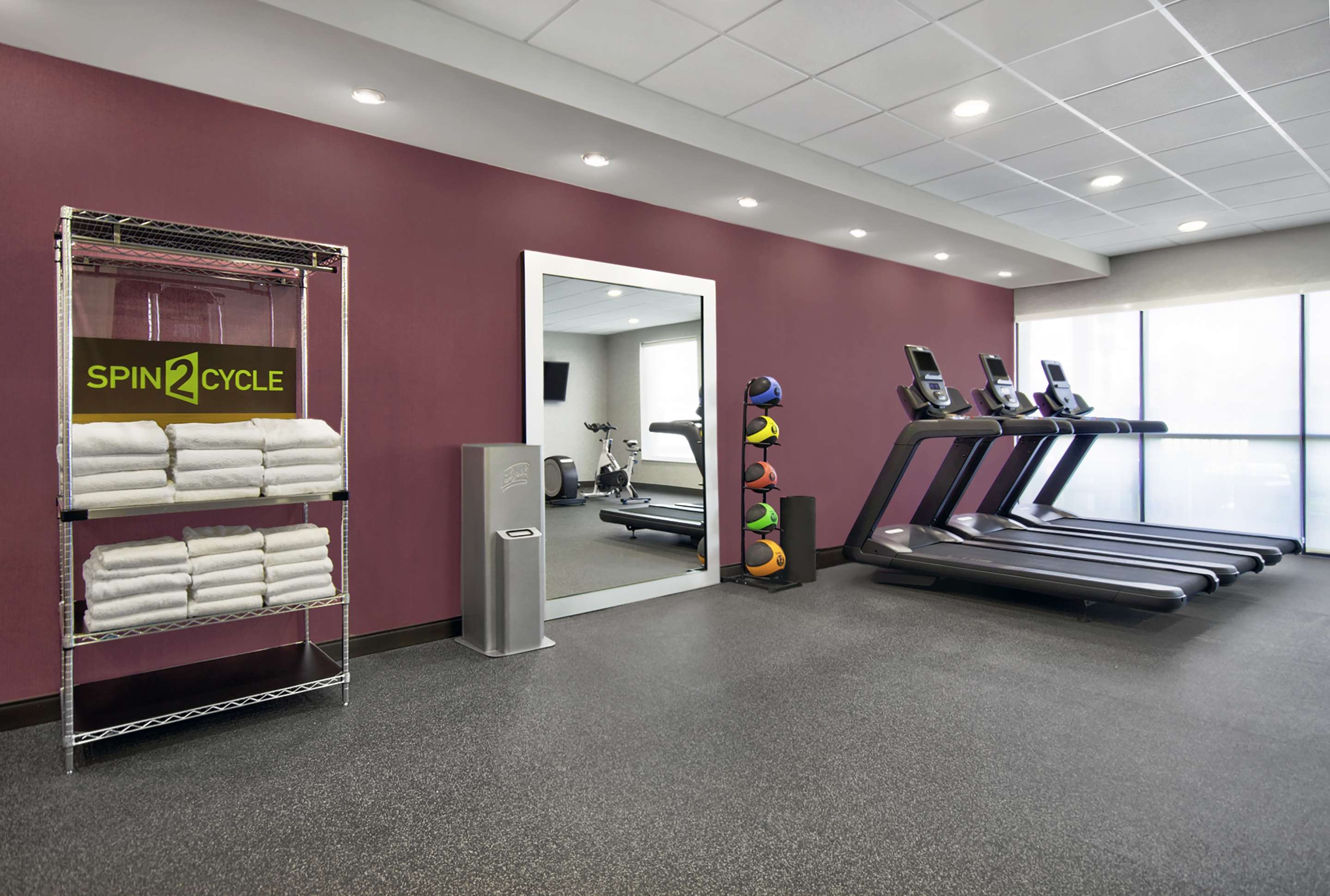 Health club fitness center gym