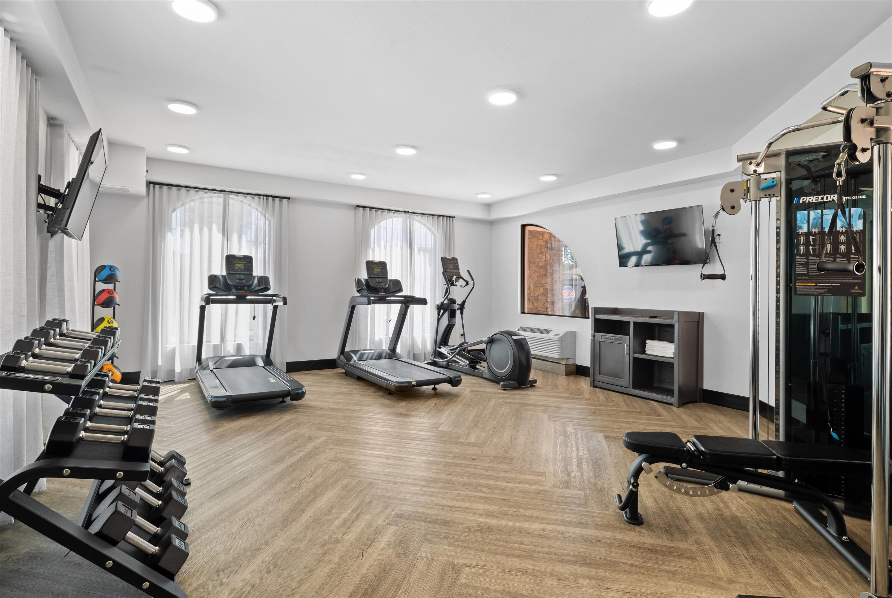 Health club fitness center gym